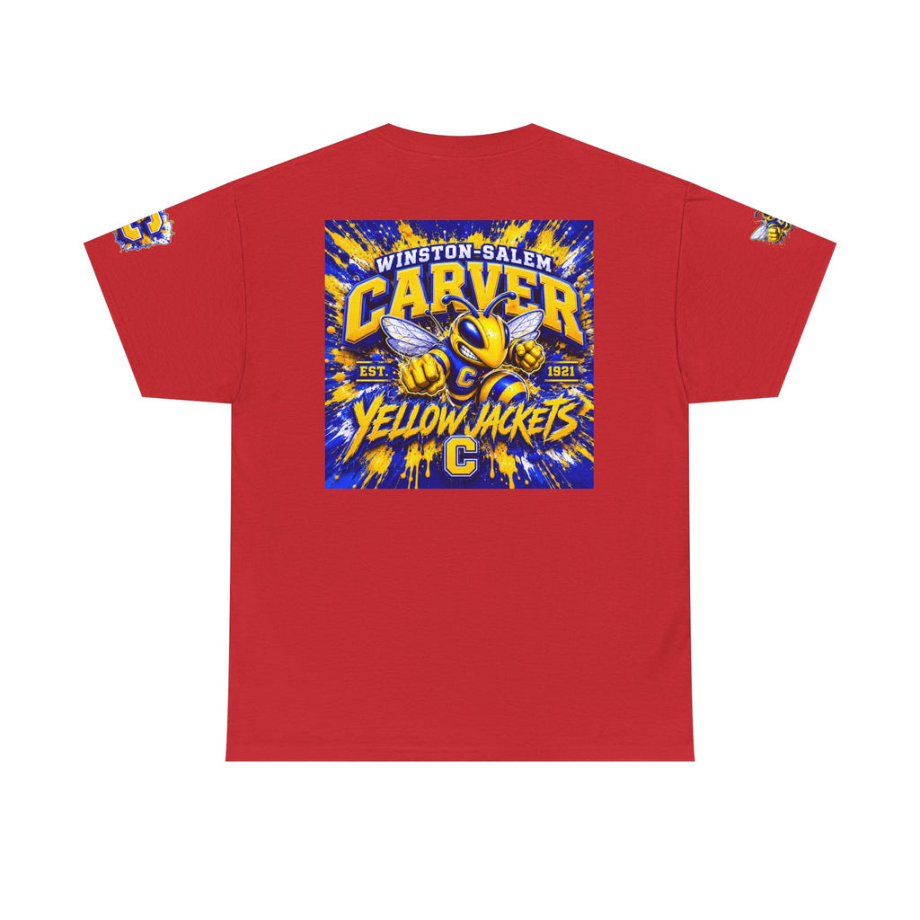 Carver Yellow Jackets Graphic T‑Shirt — Winston‑Salem School Spirit Tee