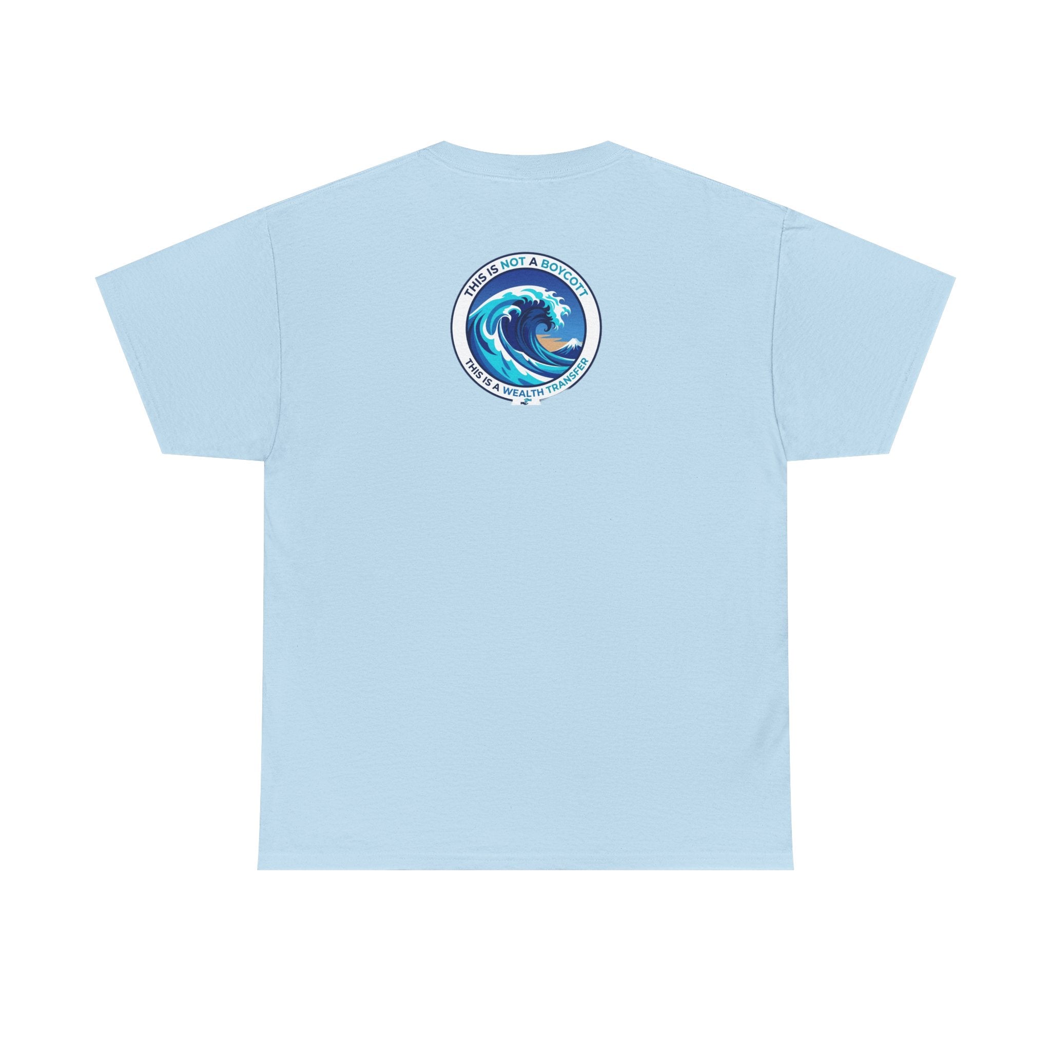 T-Shirt — Coastal Wave Graphic Tee (Ocean Sunset Wave Art)