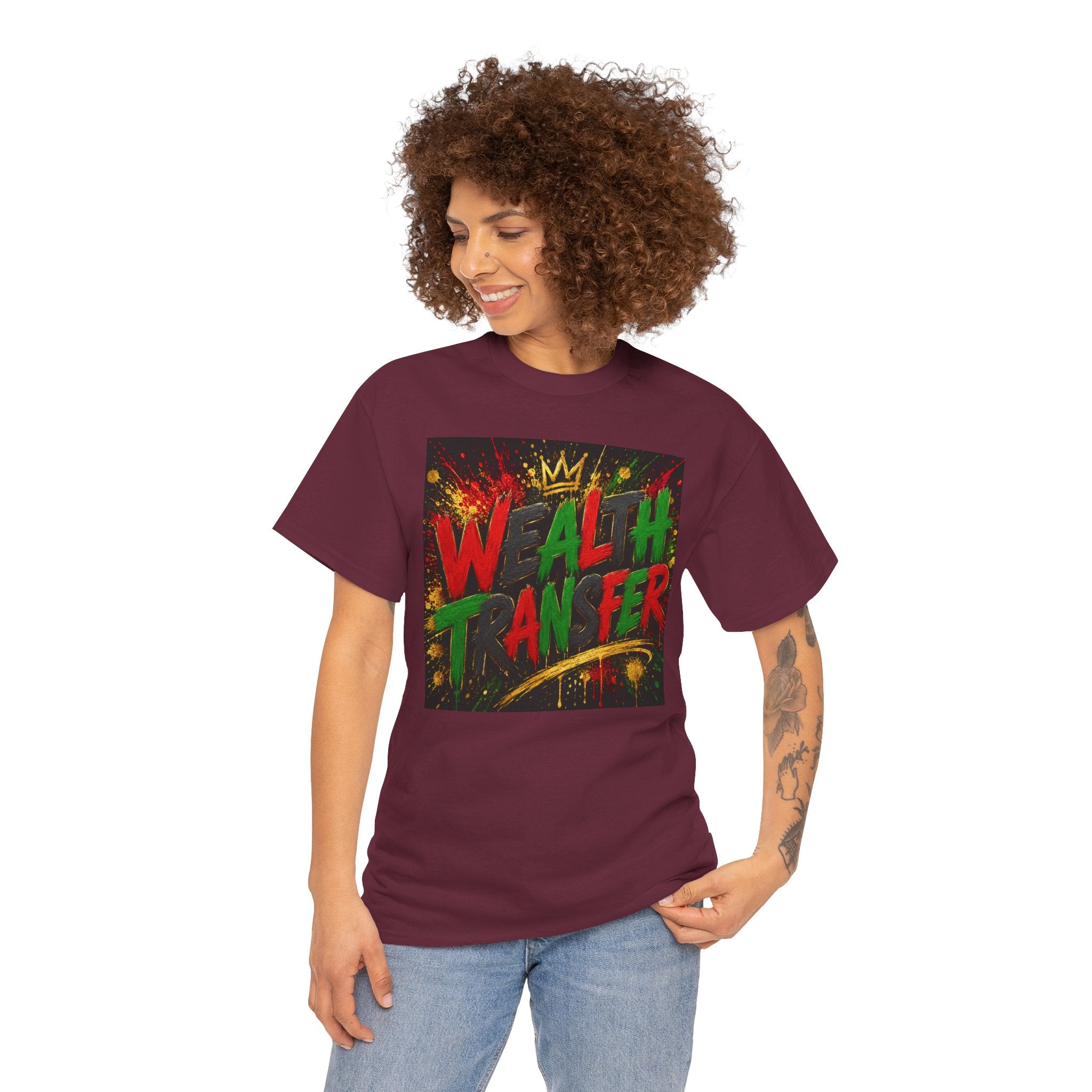 WALH TANKER Graphic Tee — Black Power Fist Back