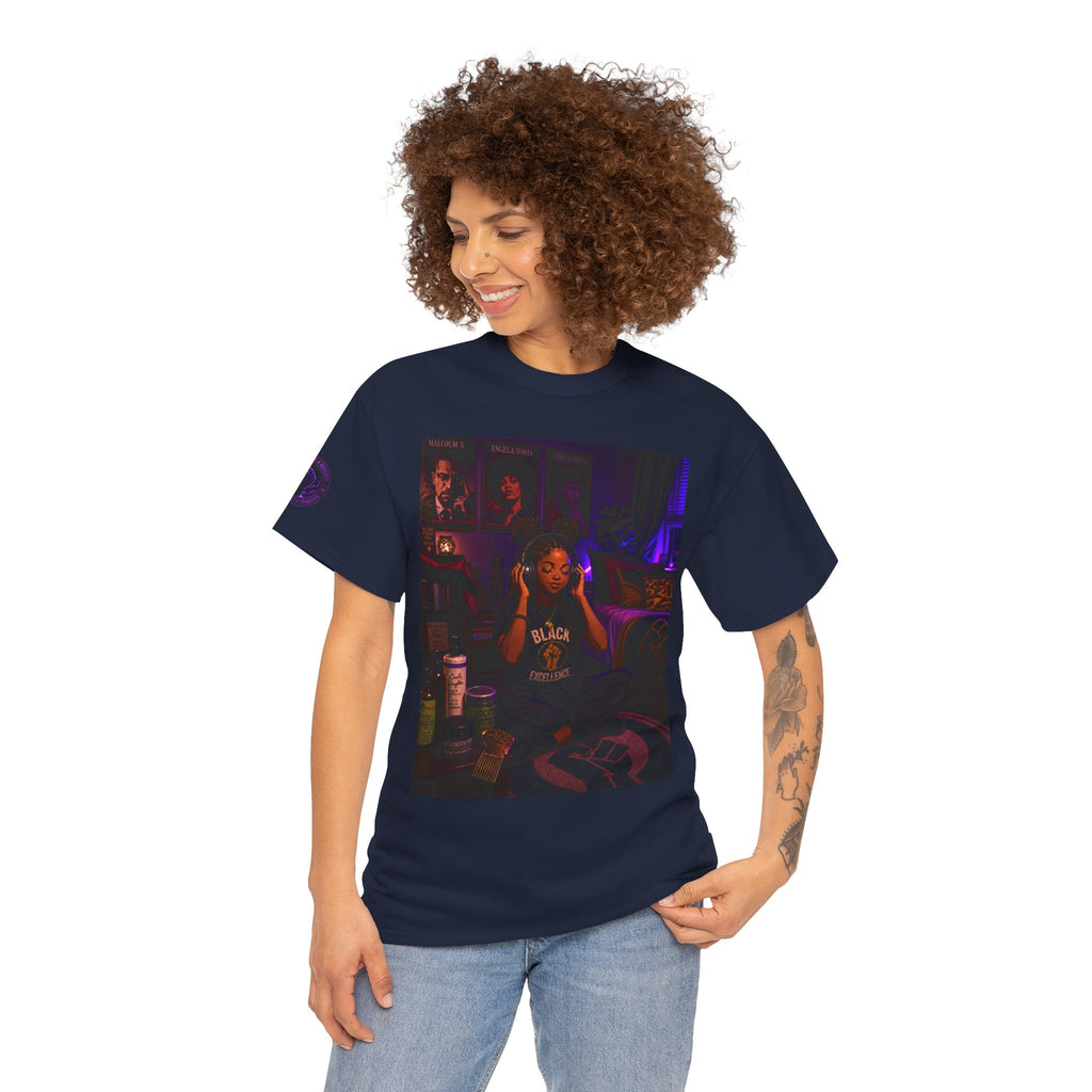 Graphic Tee — "Silence Is Not A Rebellion" Black Power Fist Tee