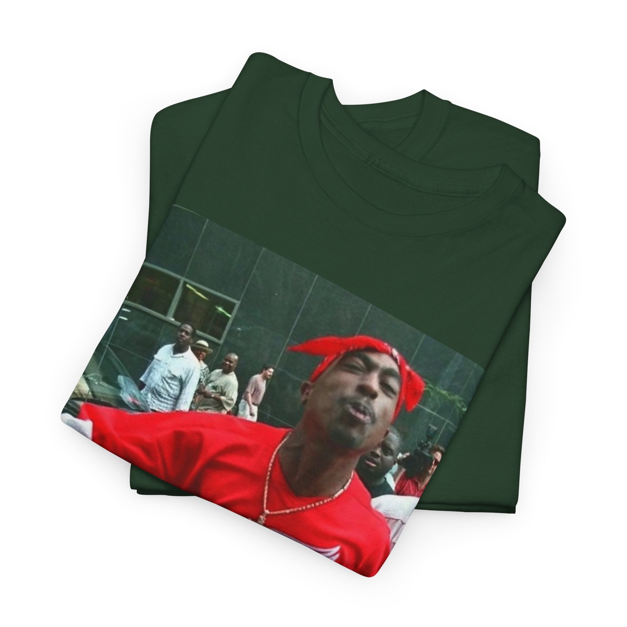 Graphic Tee — Retro Street Photo Print T-Shirt