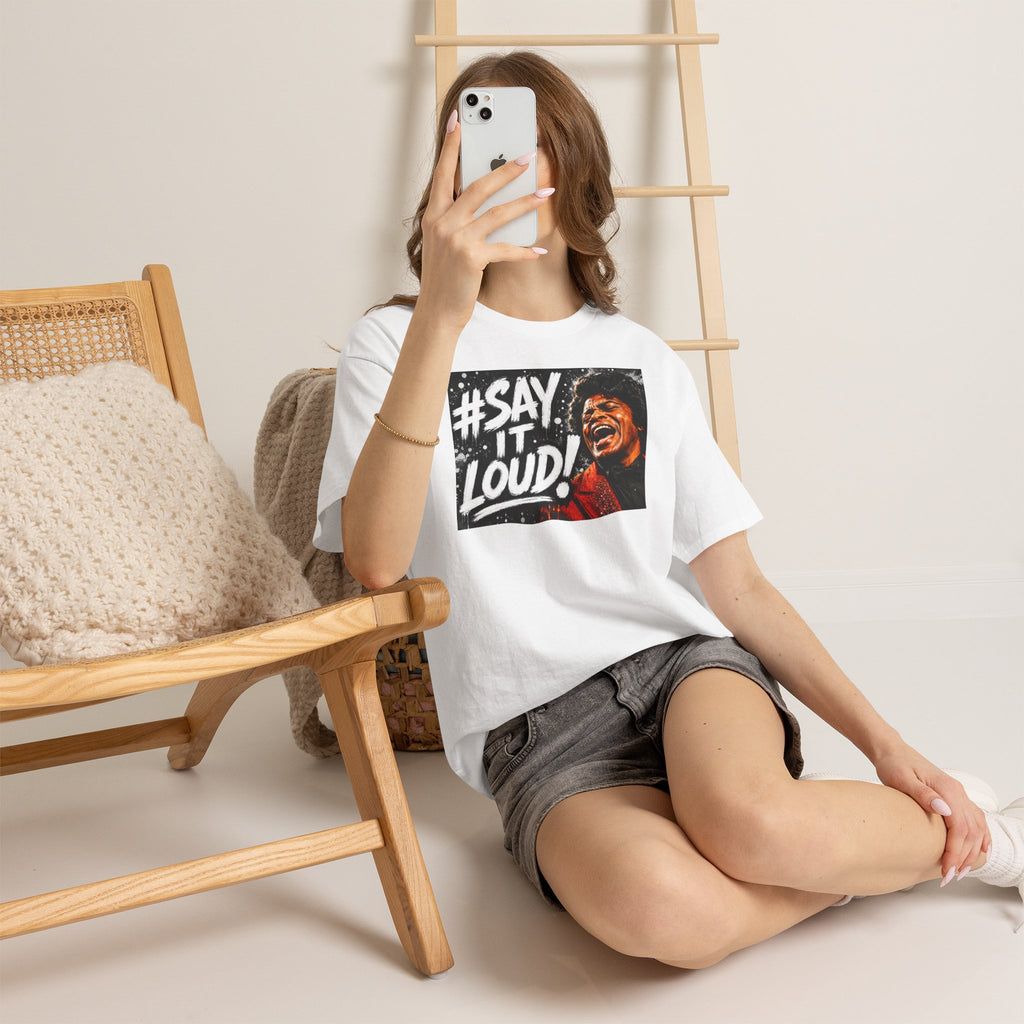 Say It Loud! Protest Fist Graphic Tee