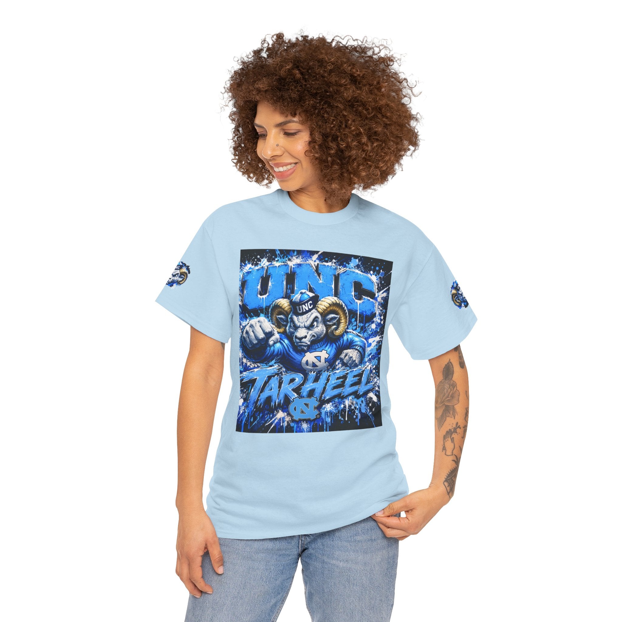 UNC Tar Heel Ram Graphic Tee — Collegiate North Carolina T-Shirt