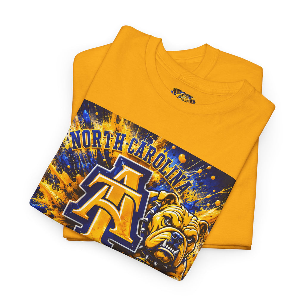 North Carolina A&T Aggies Bulldog T-Shirt — A&T Logo College Tee