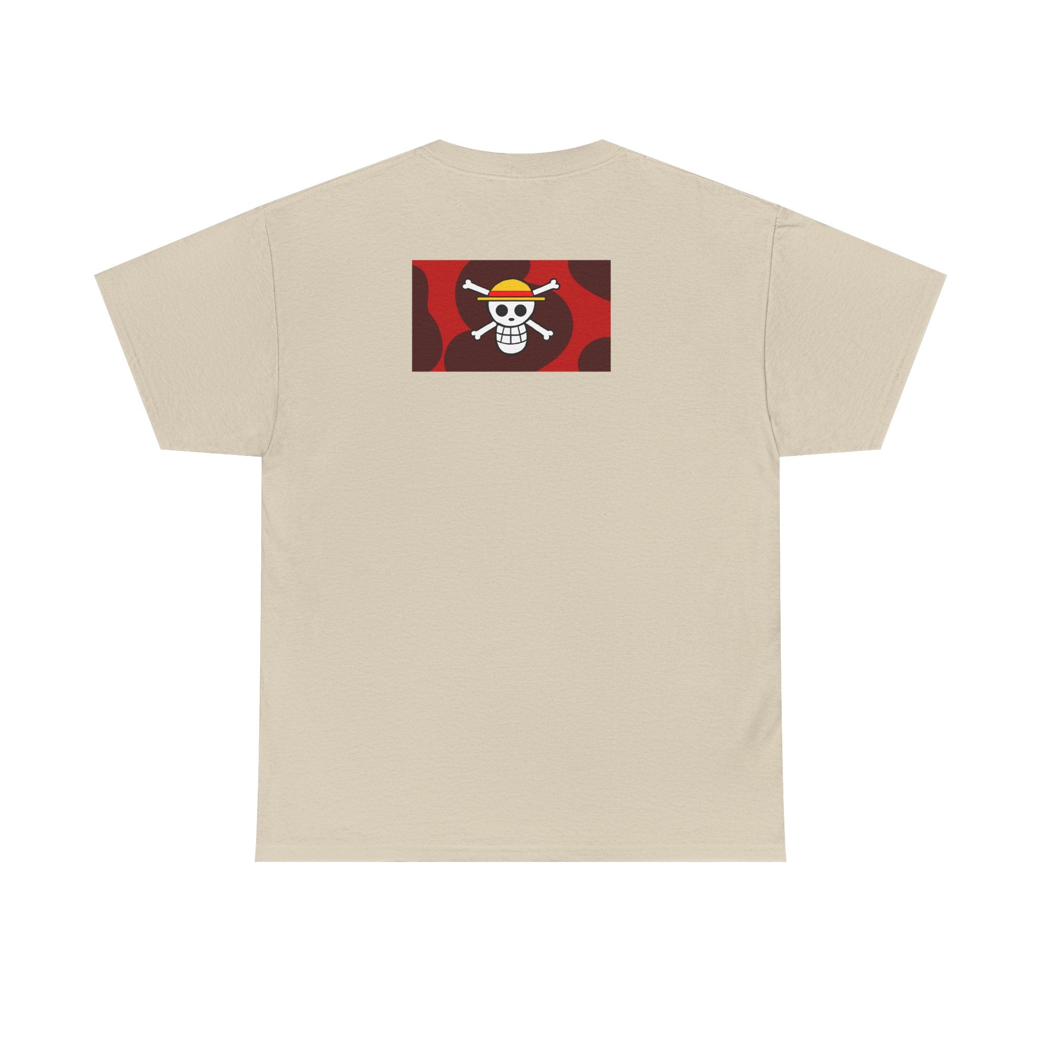 One Piece Luffy Straw Hat T‑Shirt — Anime Pirate Crew Graphic Tee