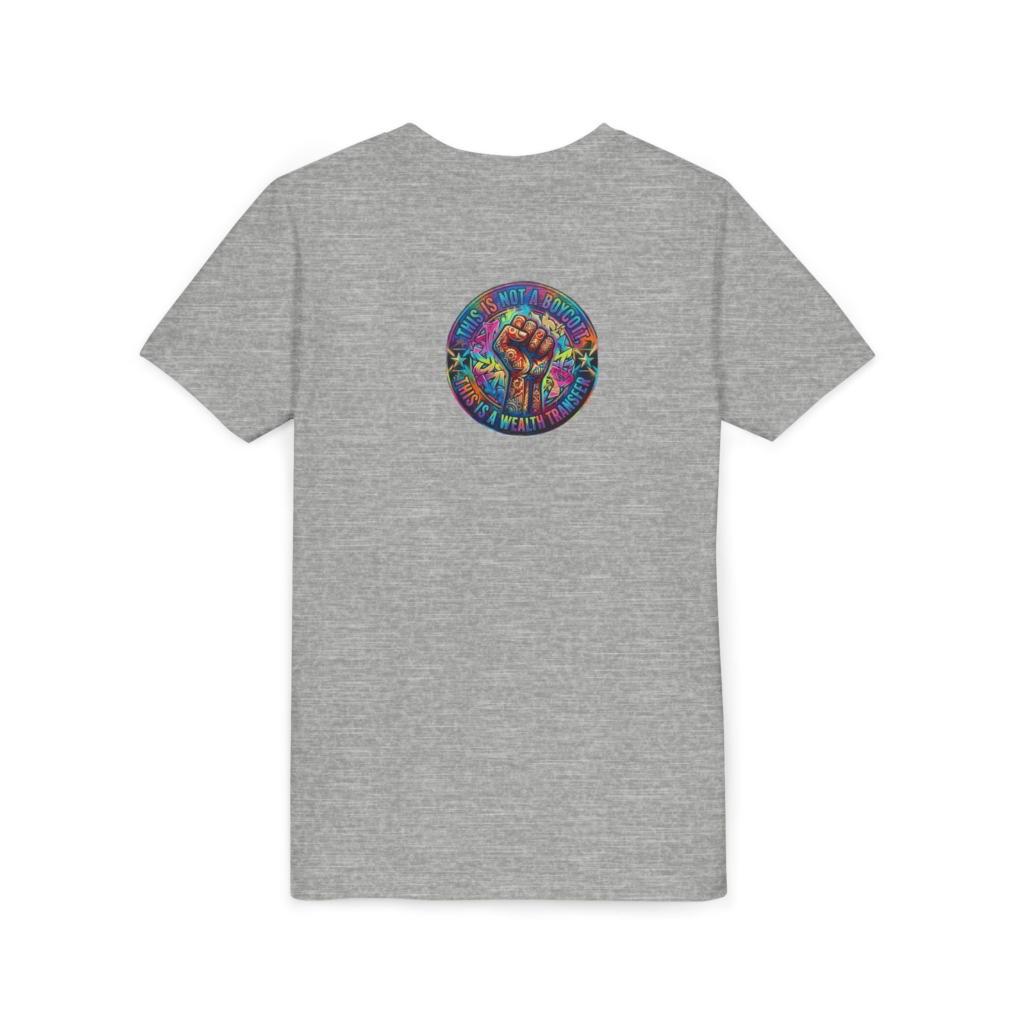 Retro Pixel Explosion Youth Tee — Smiling Avatar, Hearts, Gems & Controllers