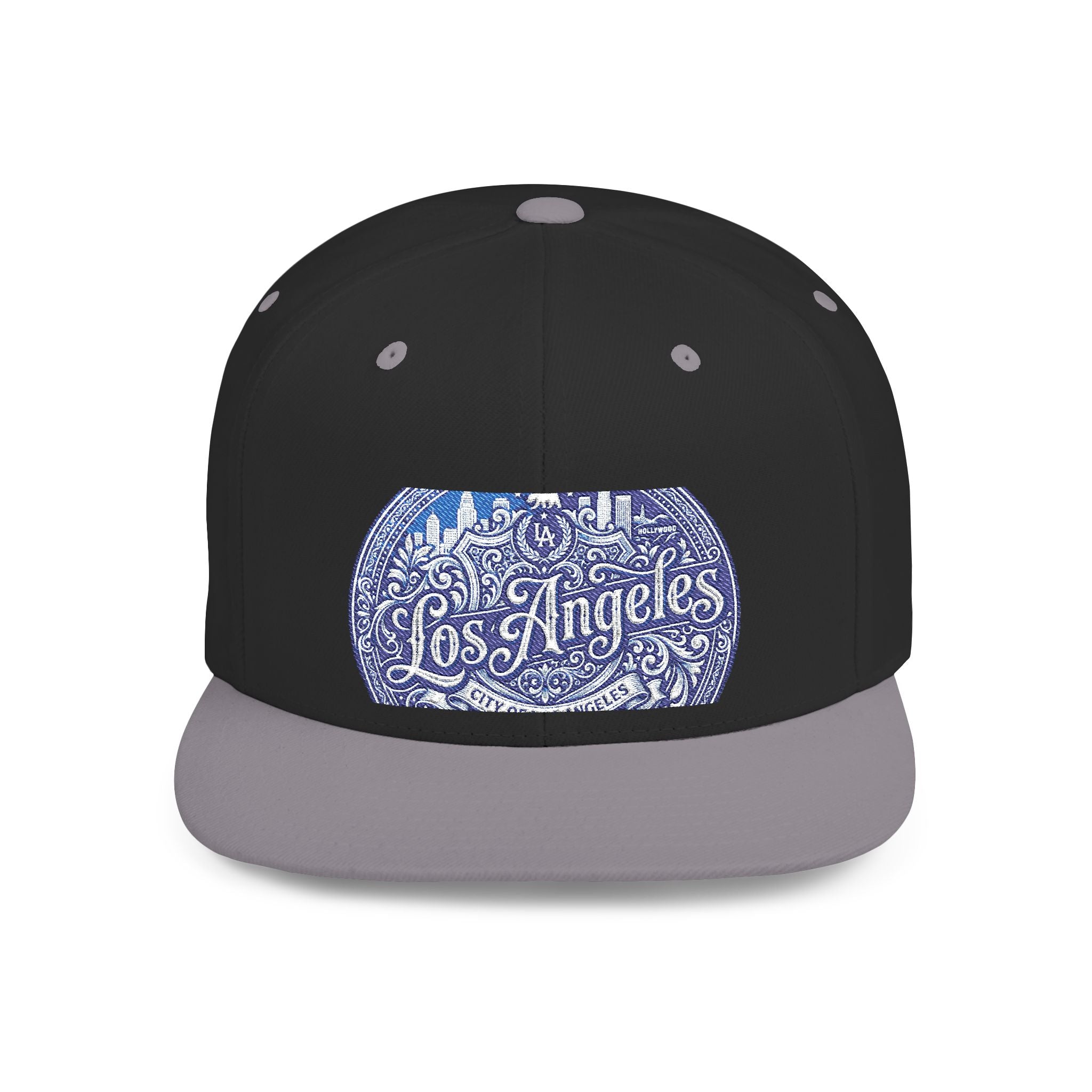 Los Angeles Paisley Flat Bill Snapback Hat