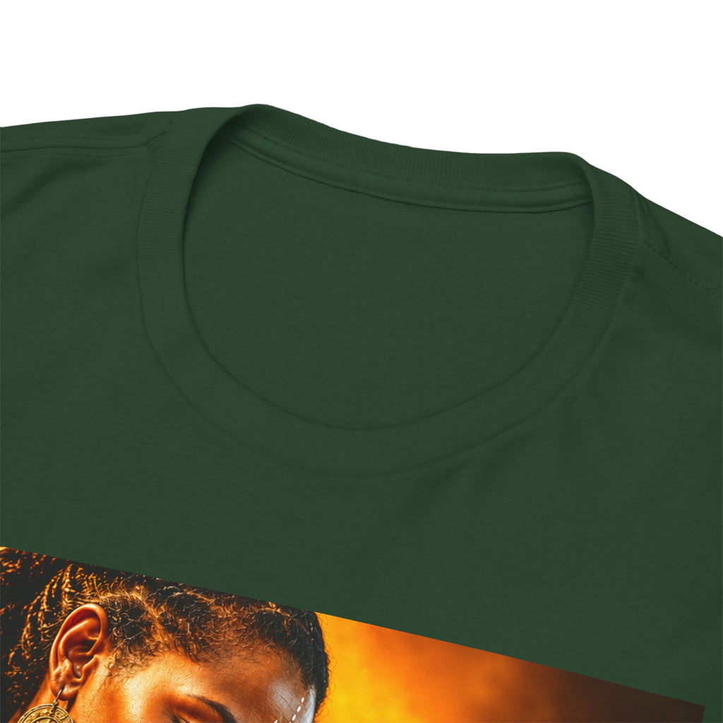 Afrocentric Braiding Tee – "This Is Not A Phase" Empowerment Graphic T-Shirt