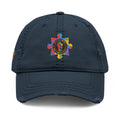 Distressed Dad Hat (Embroidery)