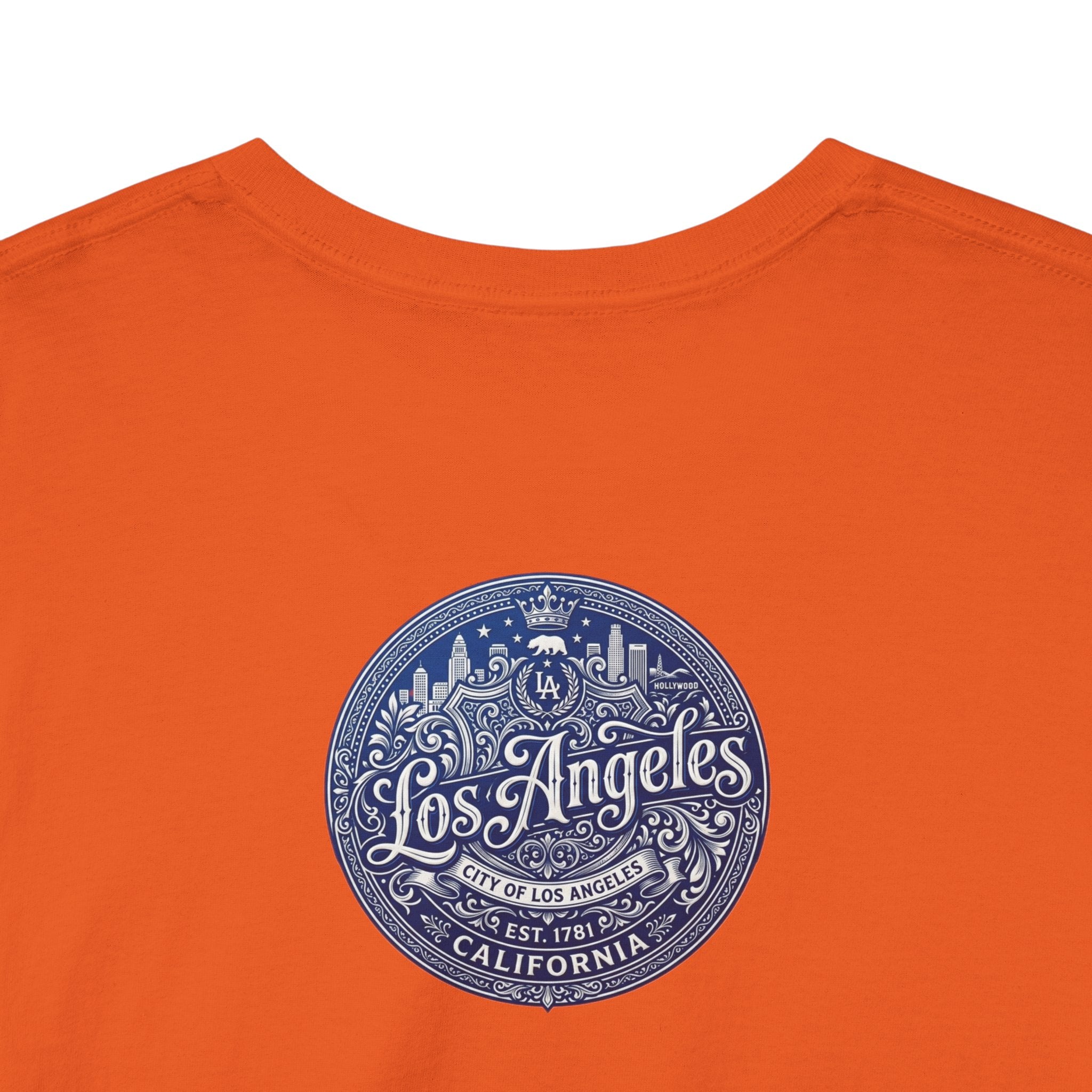 Iconic Rap Legend Photo Tee — Los Angeles Cap Graphic