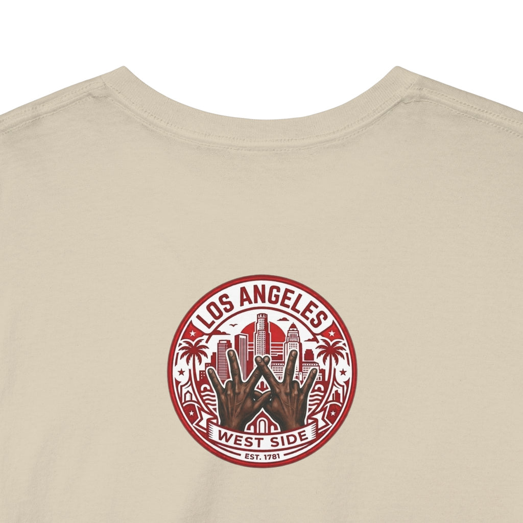 Graphic Tee — Retro Street Photo Print T-Shirt
