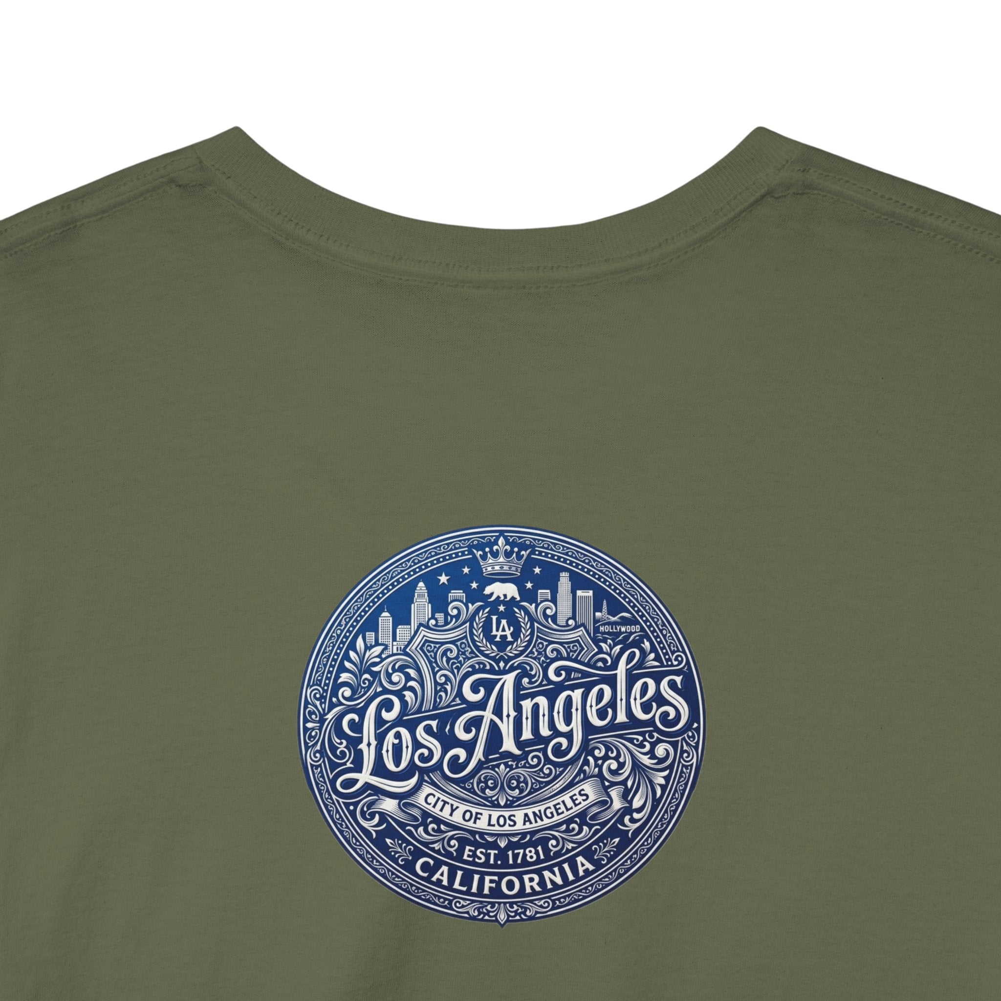 Iconic Rap Legend Photo Tee — Los Angeles Cap Graphic