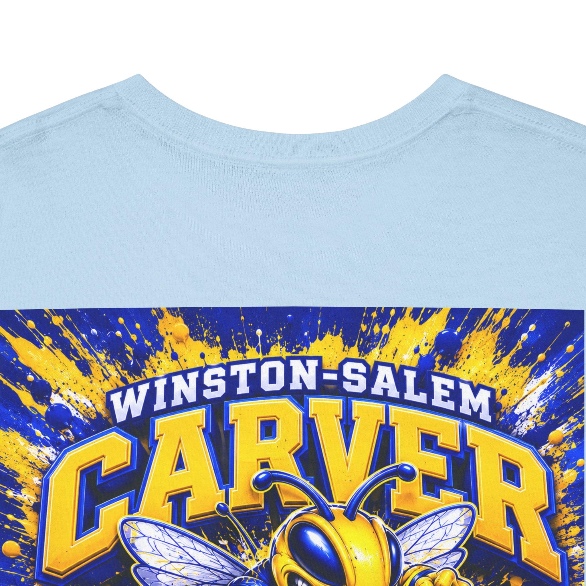Carver Yellow Jackets Graphic T‑Shirt — Winston‑Salem School Spirit Tee