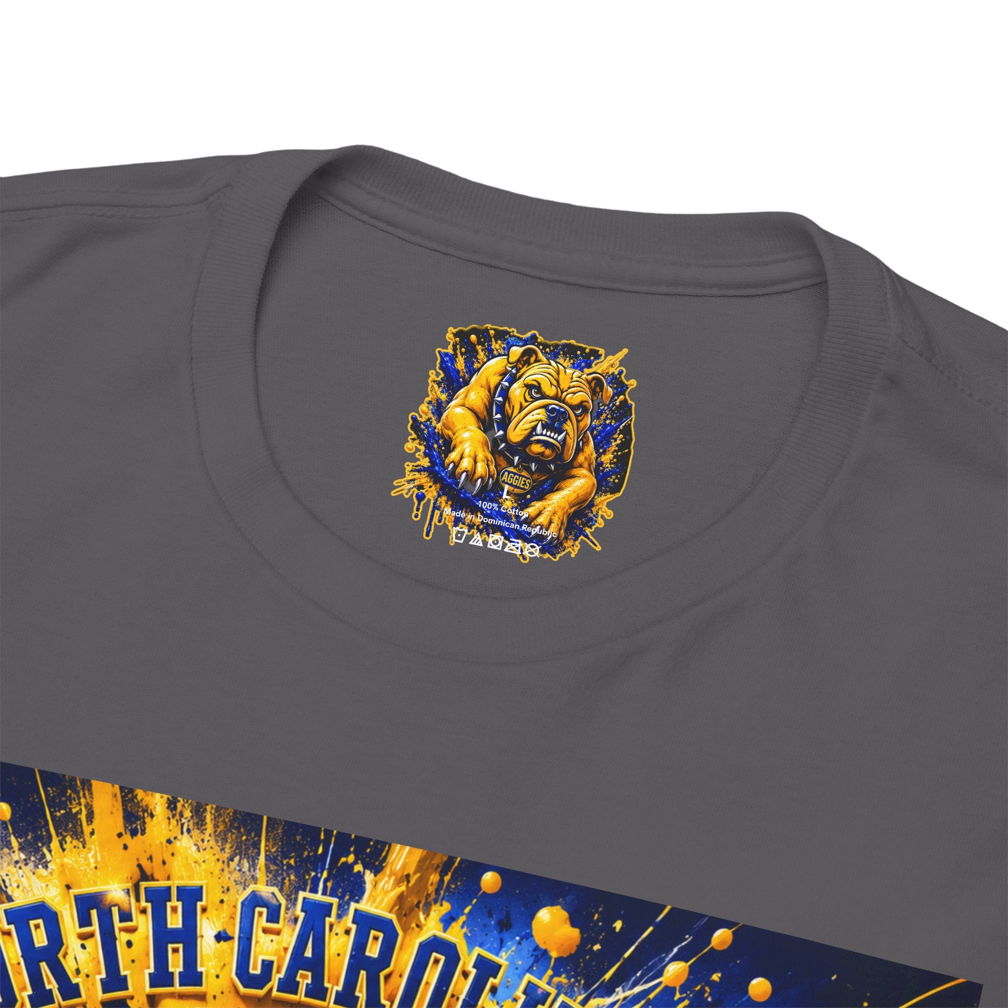 North Carolina A&T Aggies Bulldog T-Shirt — A&T Logo College Tee
