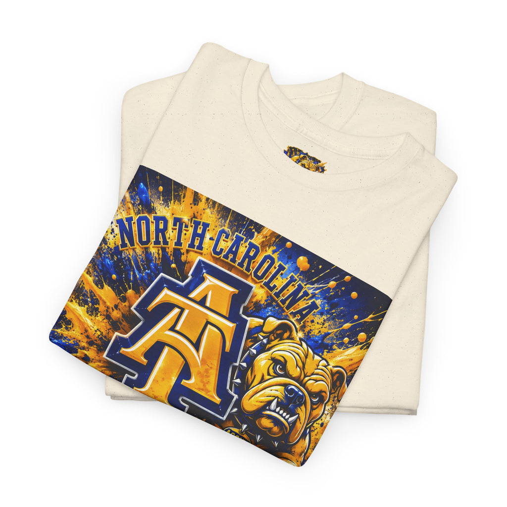 North Carolina A&T Aggies Bulldog T-Shirt — A&T Logo College Tee