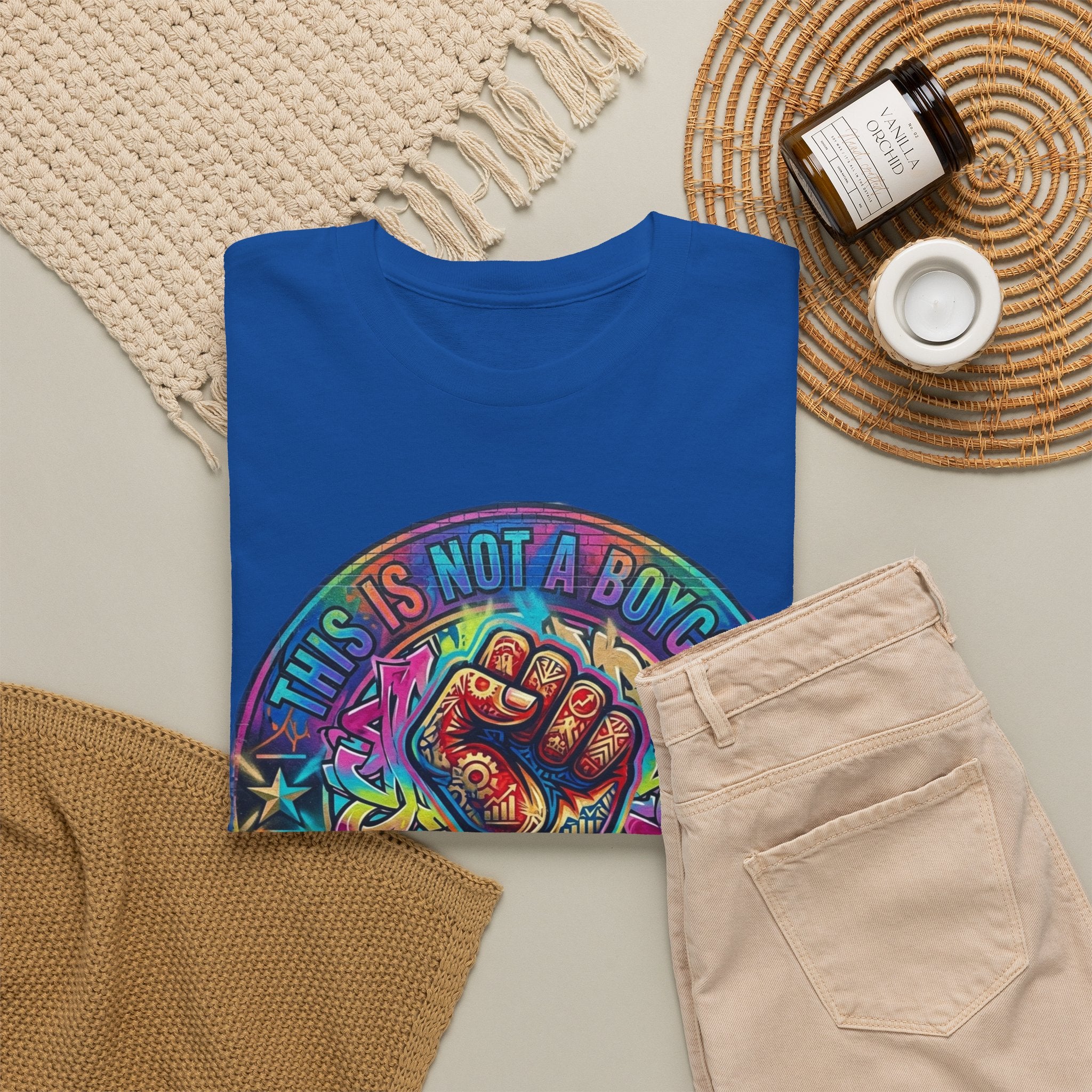 Fist of Strength Graphic Tee — “This Is Not A Boycott, This Is A Wealth Transfer”