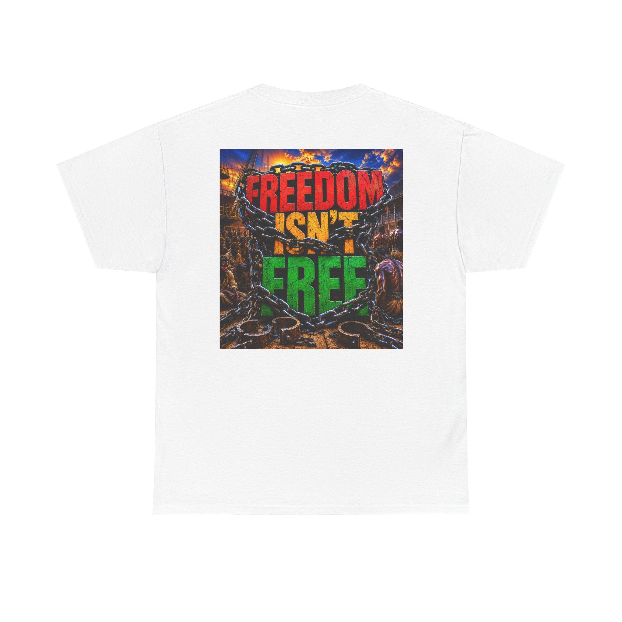 Graphic Tee — "F*ck the 4th" / "Freedom Isn’t Free" Patriotic Protest T-Shirt