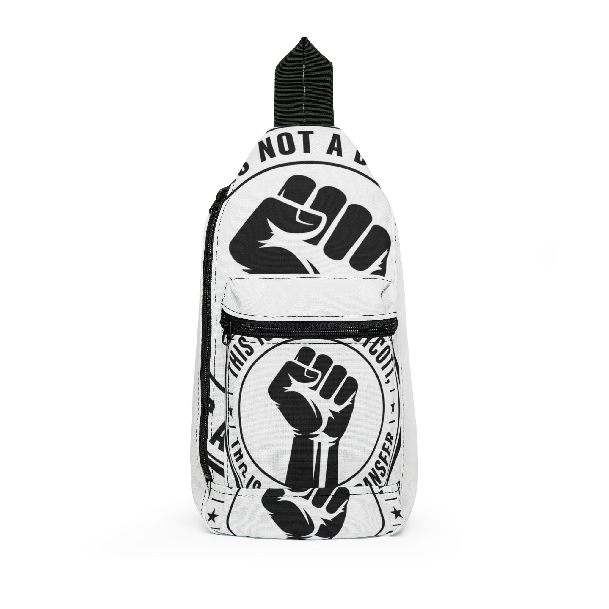 Copy of Not A Phase Fist Sling Bag – Activist Protest Crossbody Bag