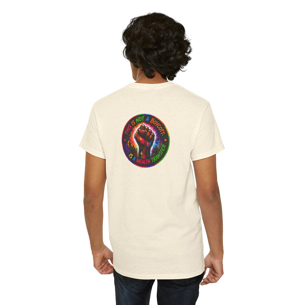 They Want Our Rhythm But Not Our Blues Tee — Black Power Fist Social Justice T-Shirt
