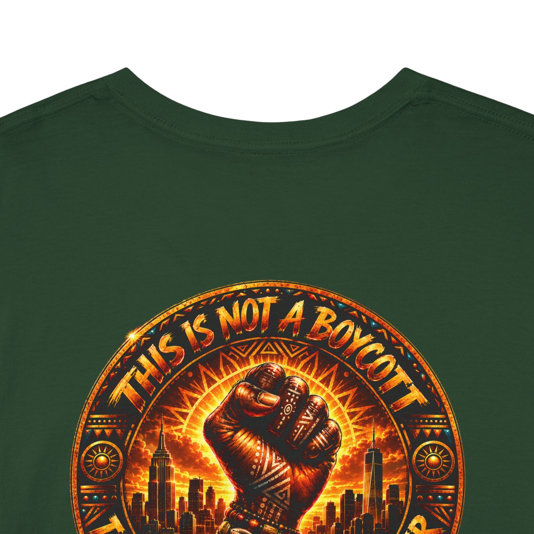 Afrocentric Braiding Tee – "This Is Not A Phase" Empowerment Graphic T-Shirt
