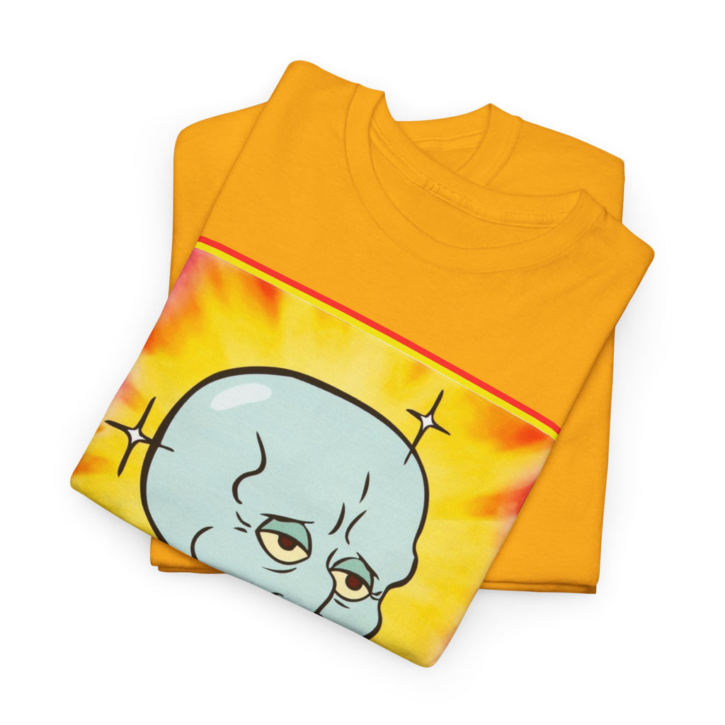 Handsome Squidward Portrait T‑Shirt — Retro Nickelodeon Graphic Tee