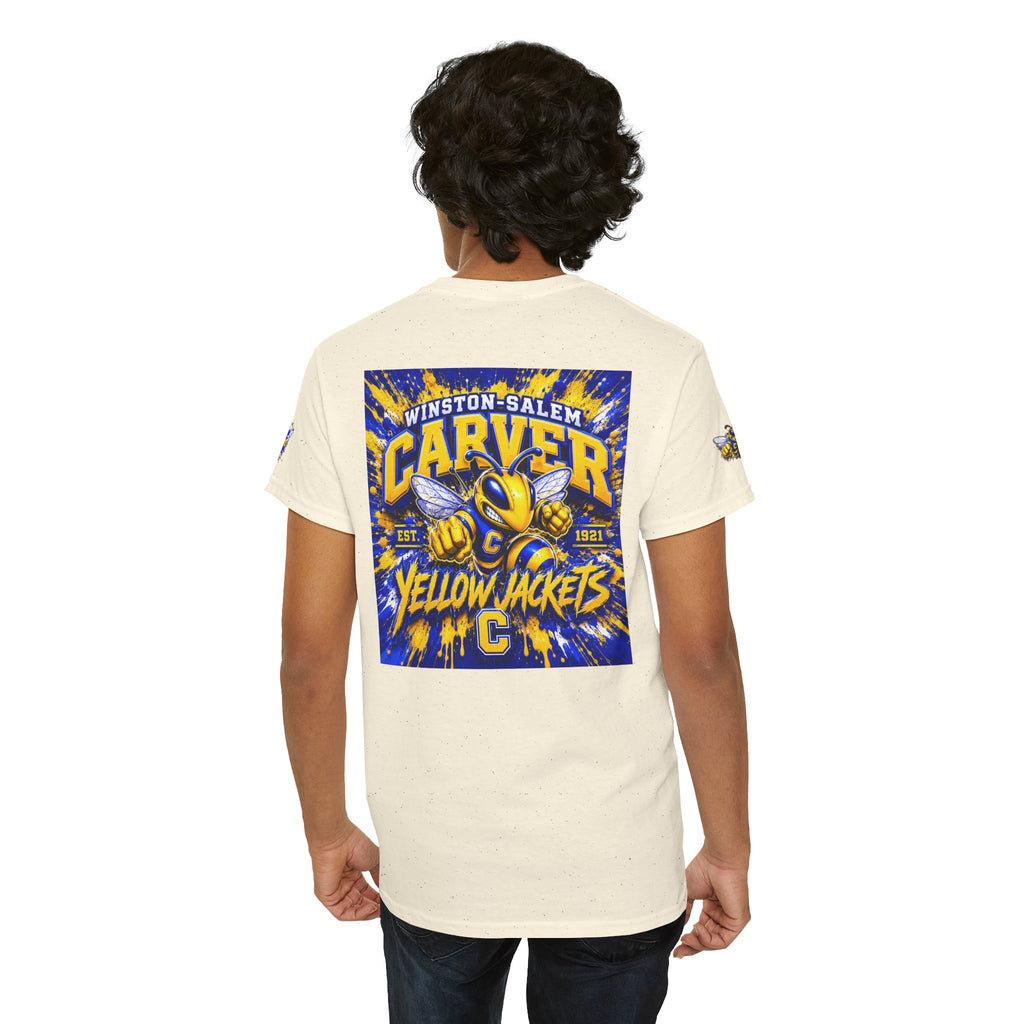Carver Yellow Jackets Graphic T‑Shirt — Winston‑Salem School Spirit Tee