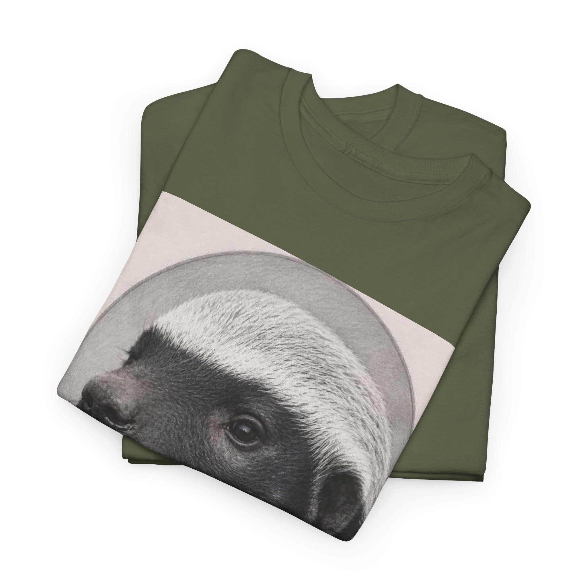 Badger Portrait Tee — "Which One of Y’all MF Said Something About a Home?" Graphic T‑Shirt