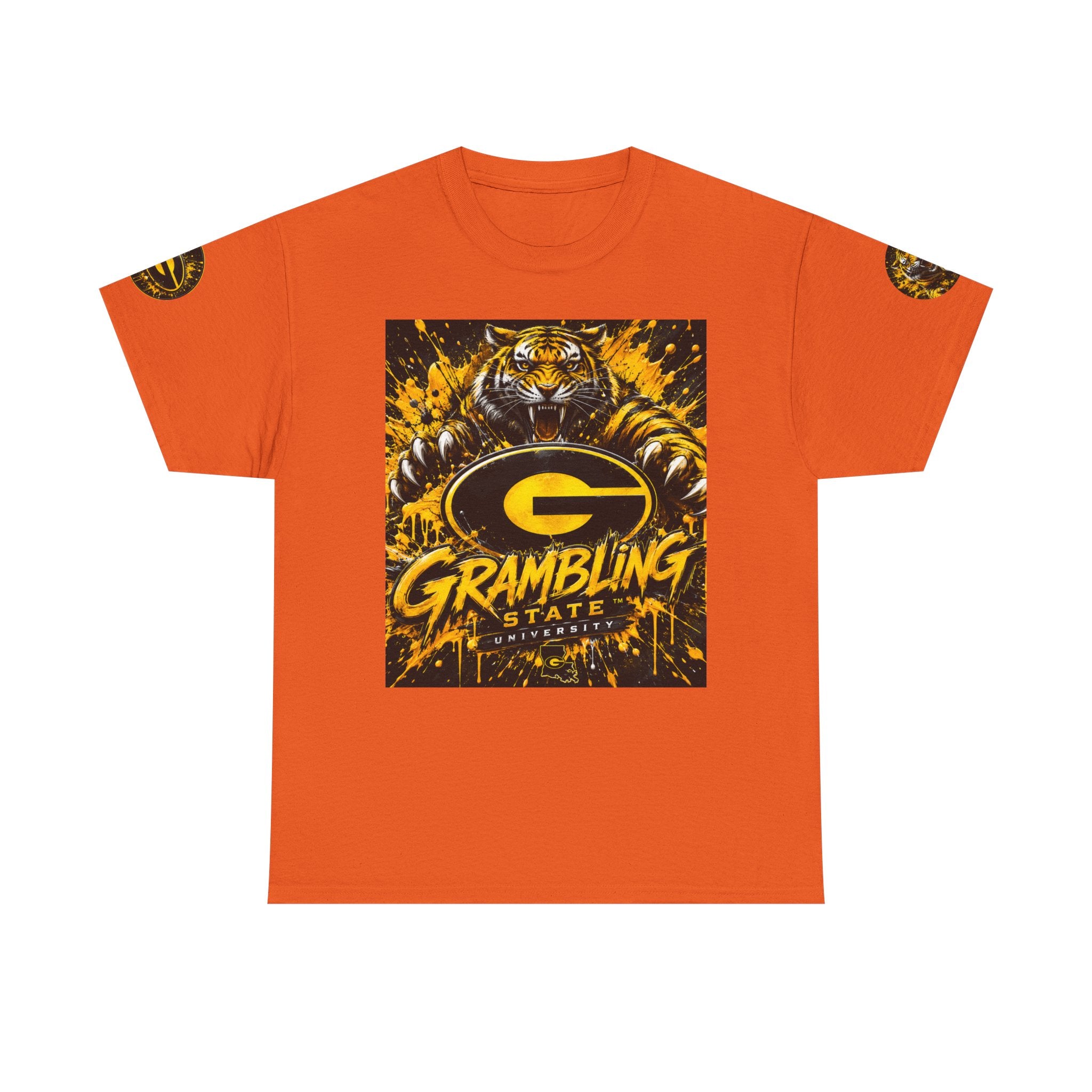 Grambling State Tigers T-Shirt — Roaring Tiger Logo College Tee