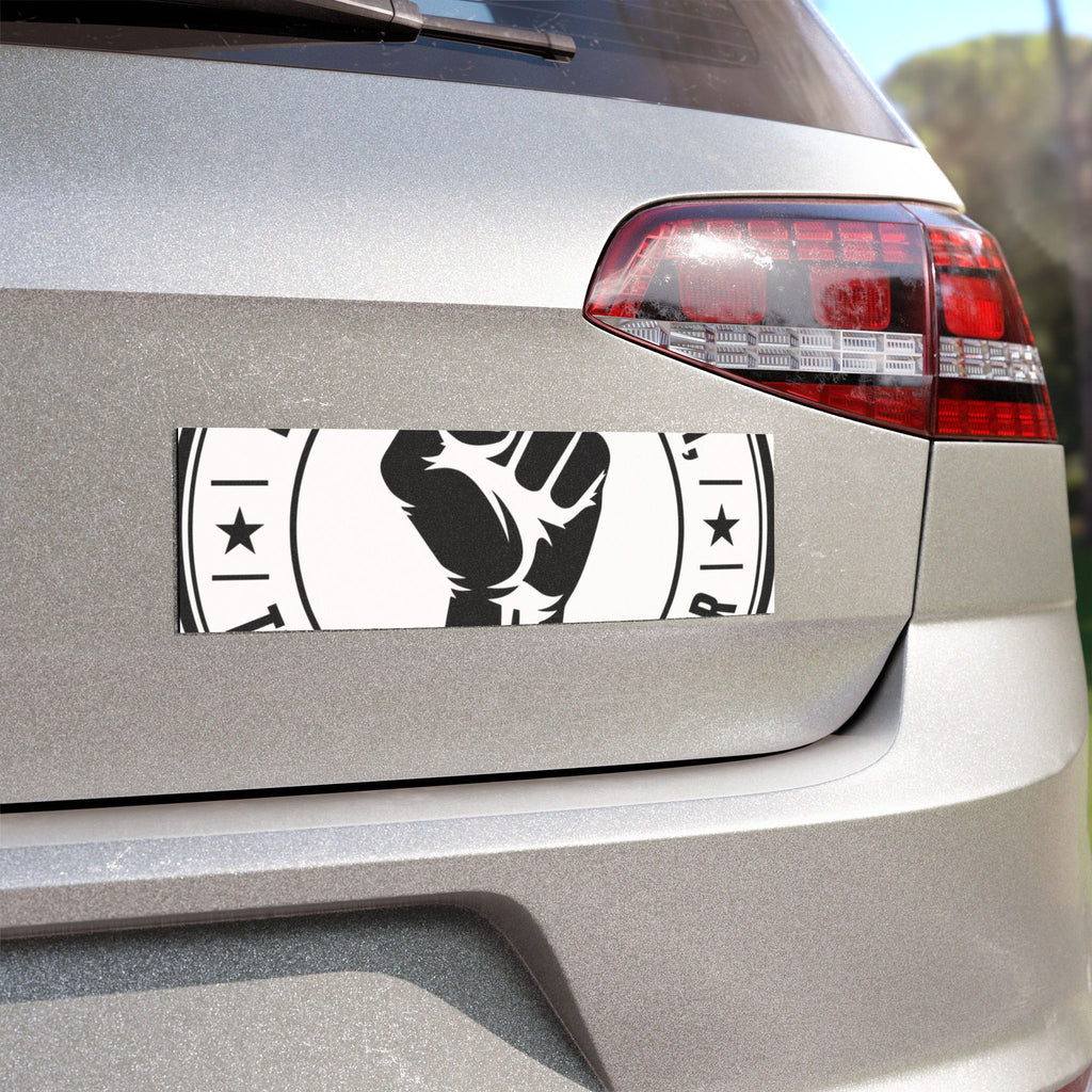 Copy of Solidarity Community Car Magnet — Dollar Bill Fist Design