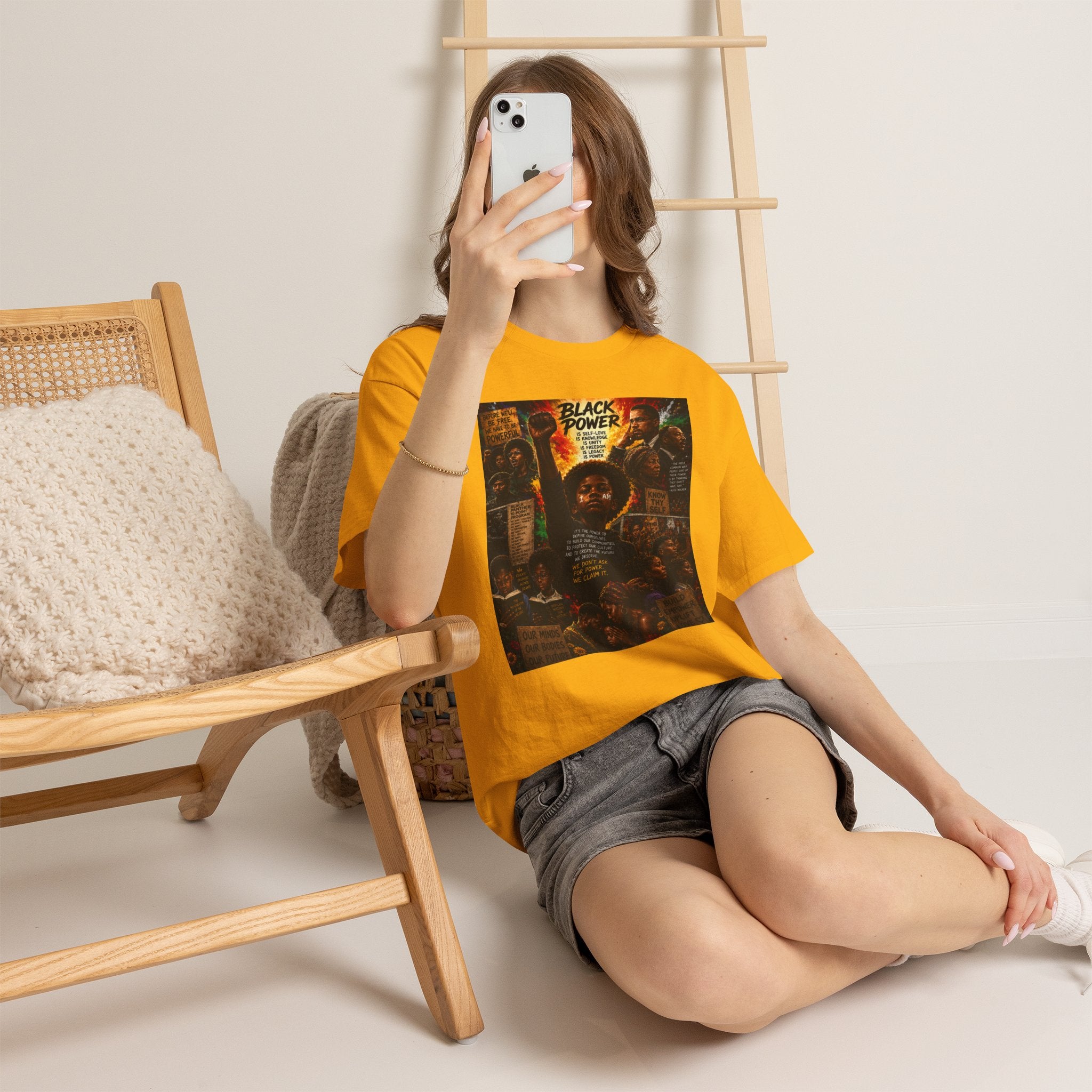 Black Power T‑Shirt — 'This Is Not A Boycott, This Is A Wealth Transfer' Protest Tee
