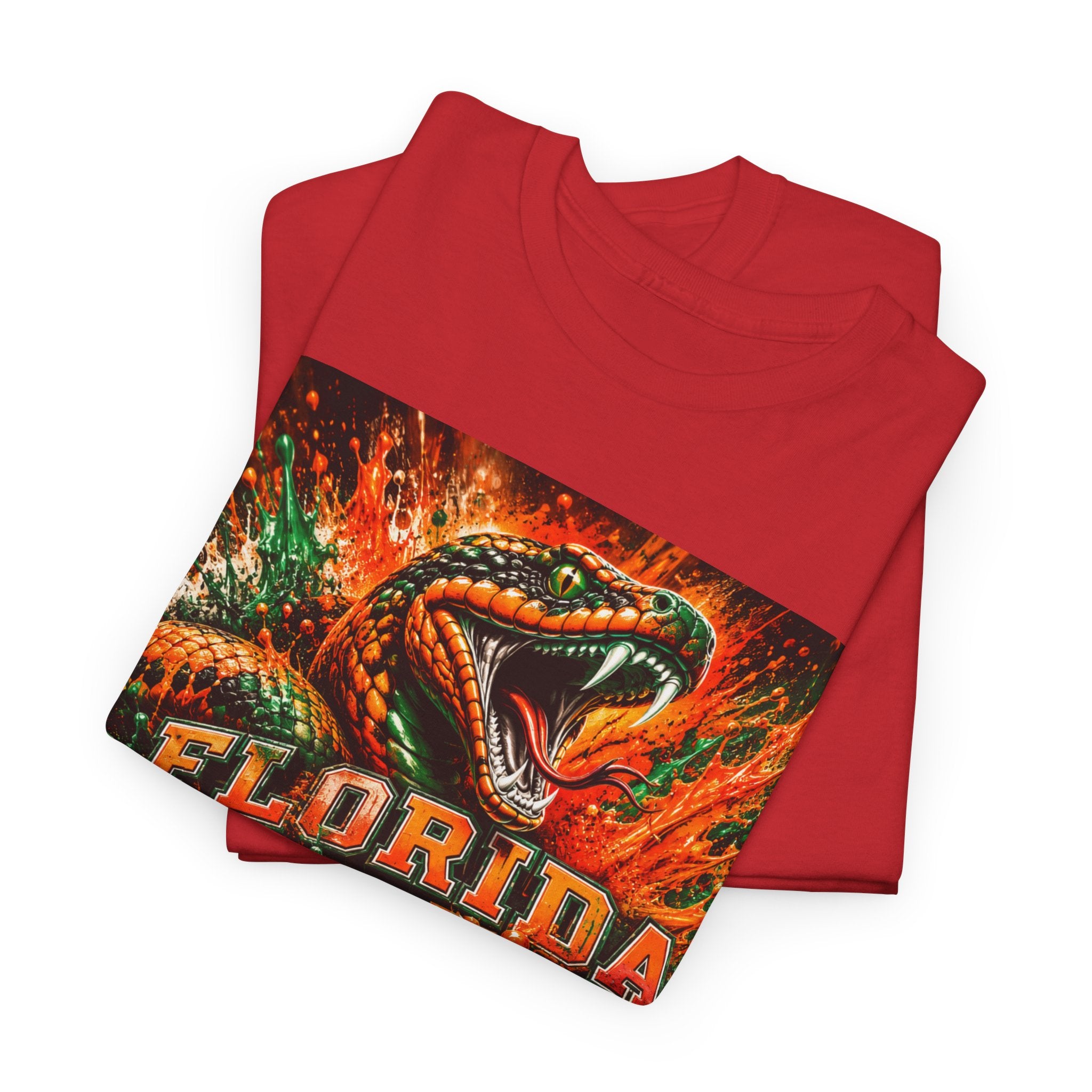 Florida A&M University Rattler Tee — Vintage Snake Mascot College T-Shirt