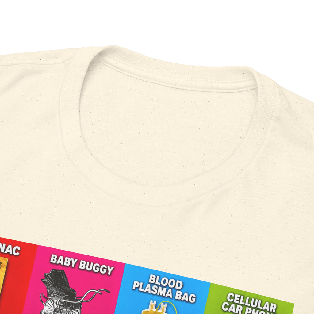 Black inventors Grid T‑Shirt — Colorful Historical Portraits Tee