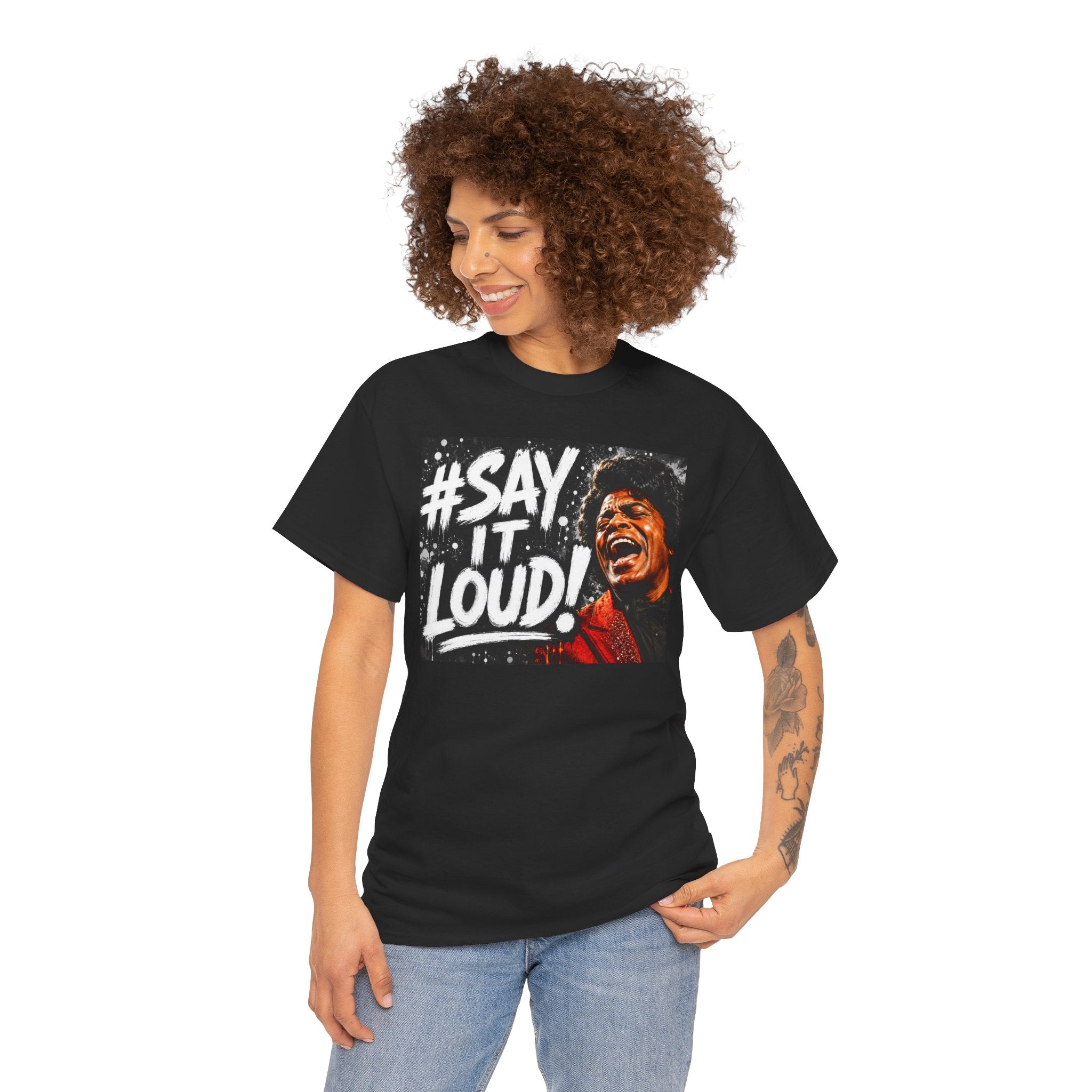 Say It Loud! Protest Fist Graphic Tee