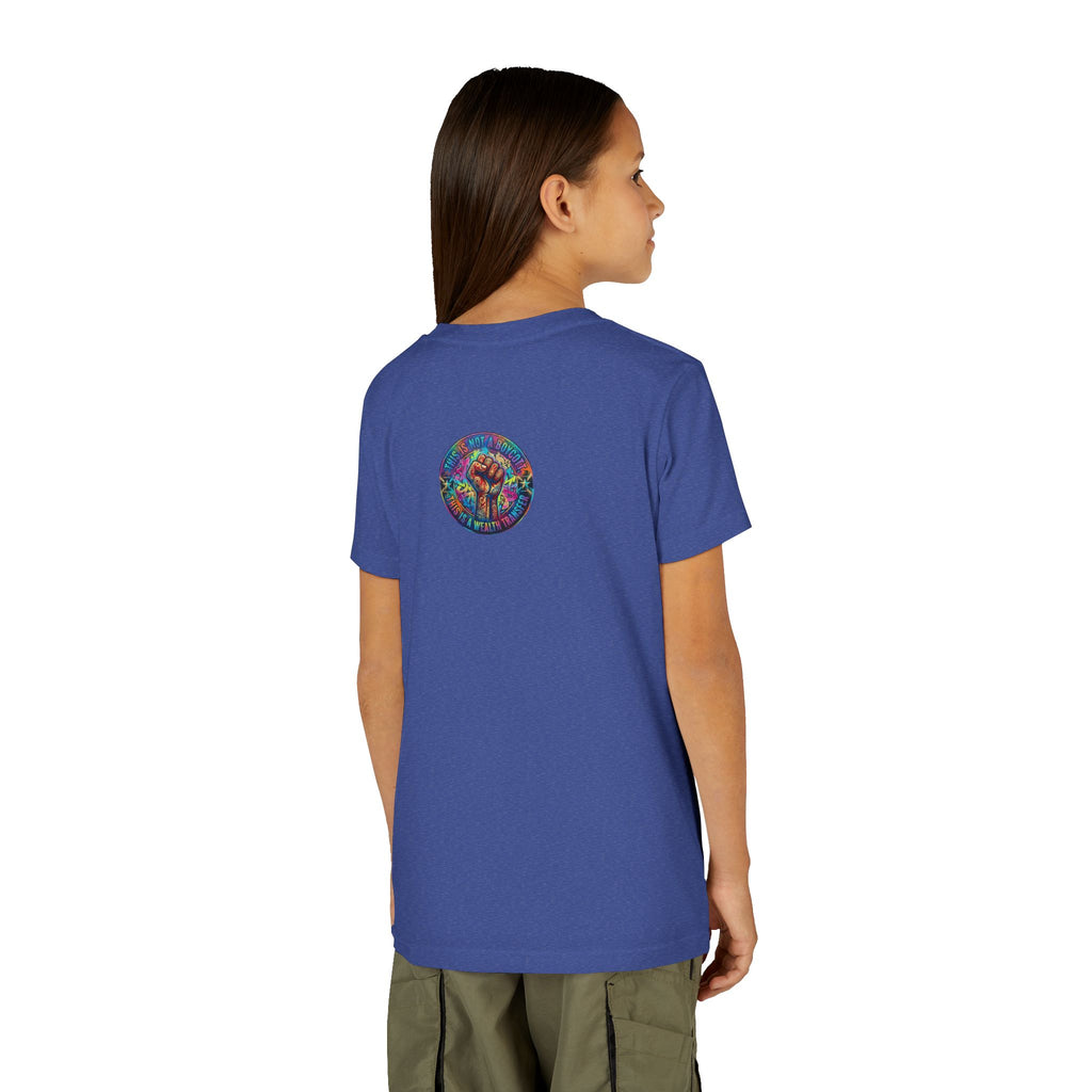 Youth Tee — “MY AVATAR MY RULES” Customizable Character Graphic