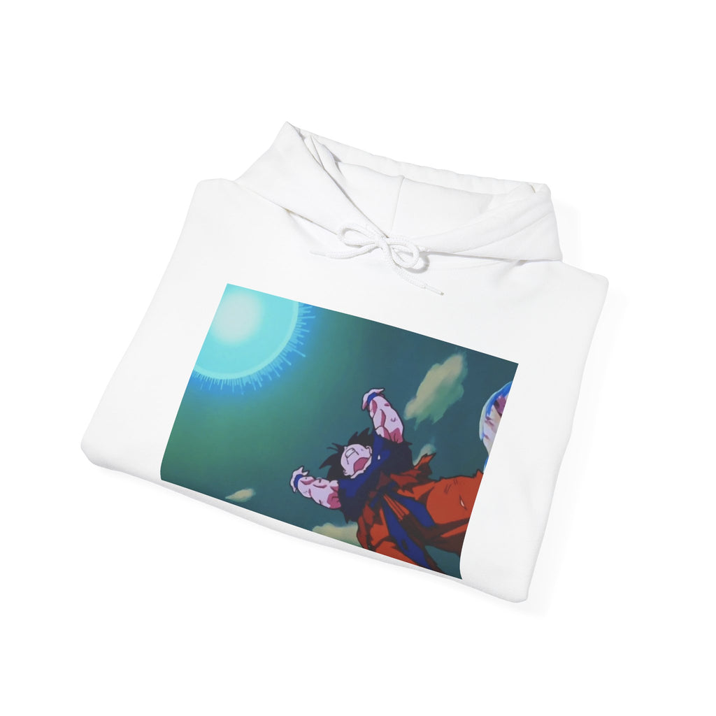 Anime Night Sky Hoodie — Girls Under the Moon Graphic Sweatshirt