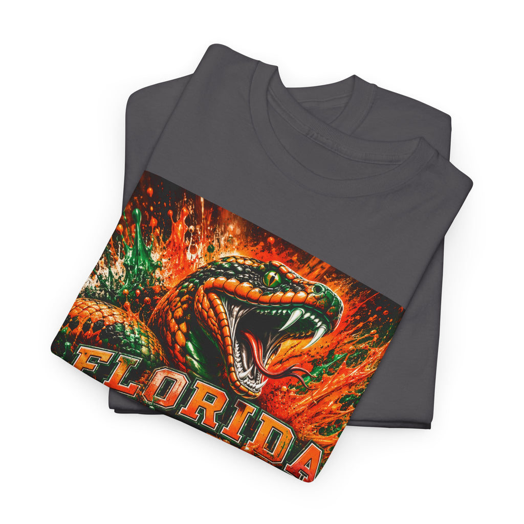 Florida A&M University Rattler Tee — Vintage Snake Mascot College T-Shirt