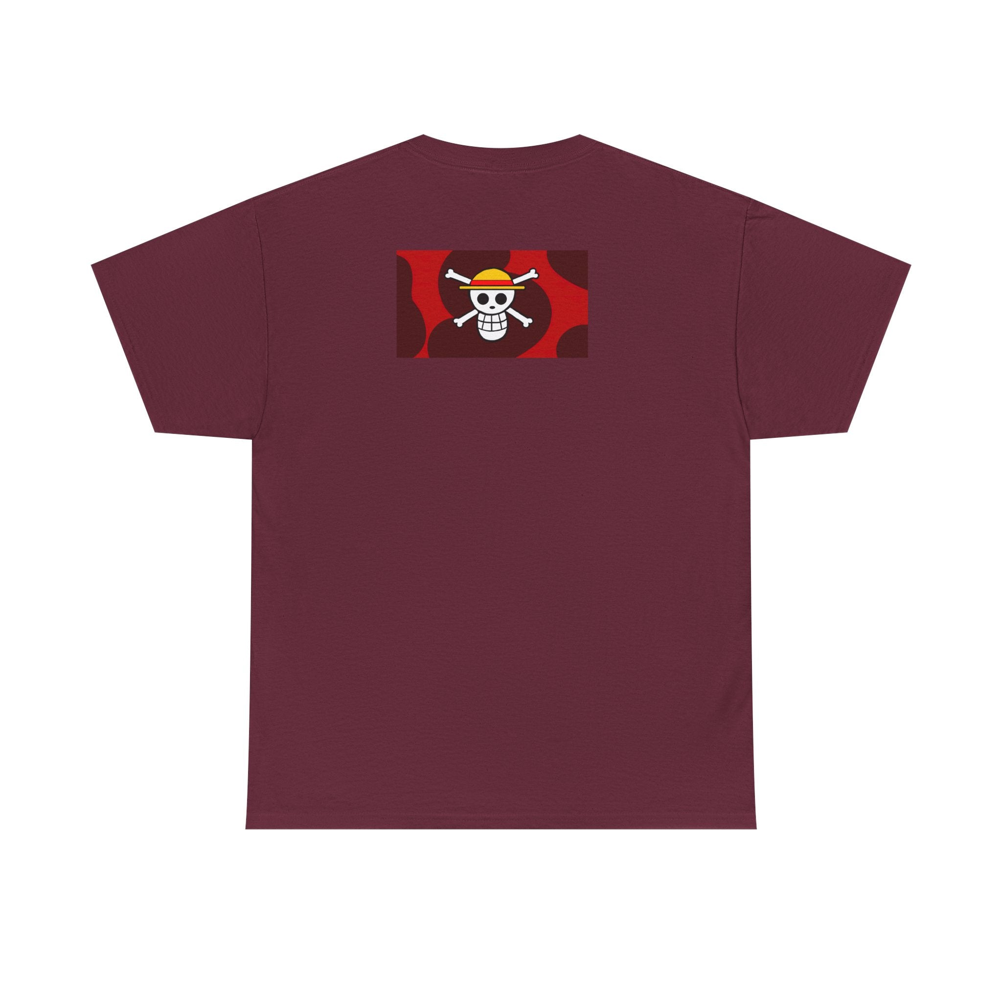 One Piece Luffy Straw Hat T‑Shirt — Anime Pirate Crew Graphic Tee