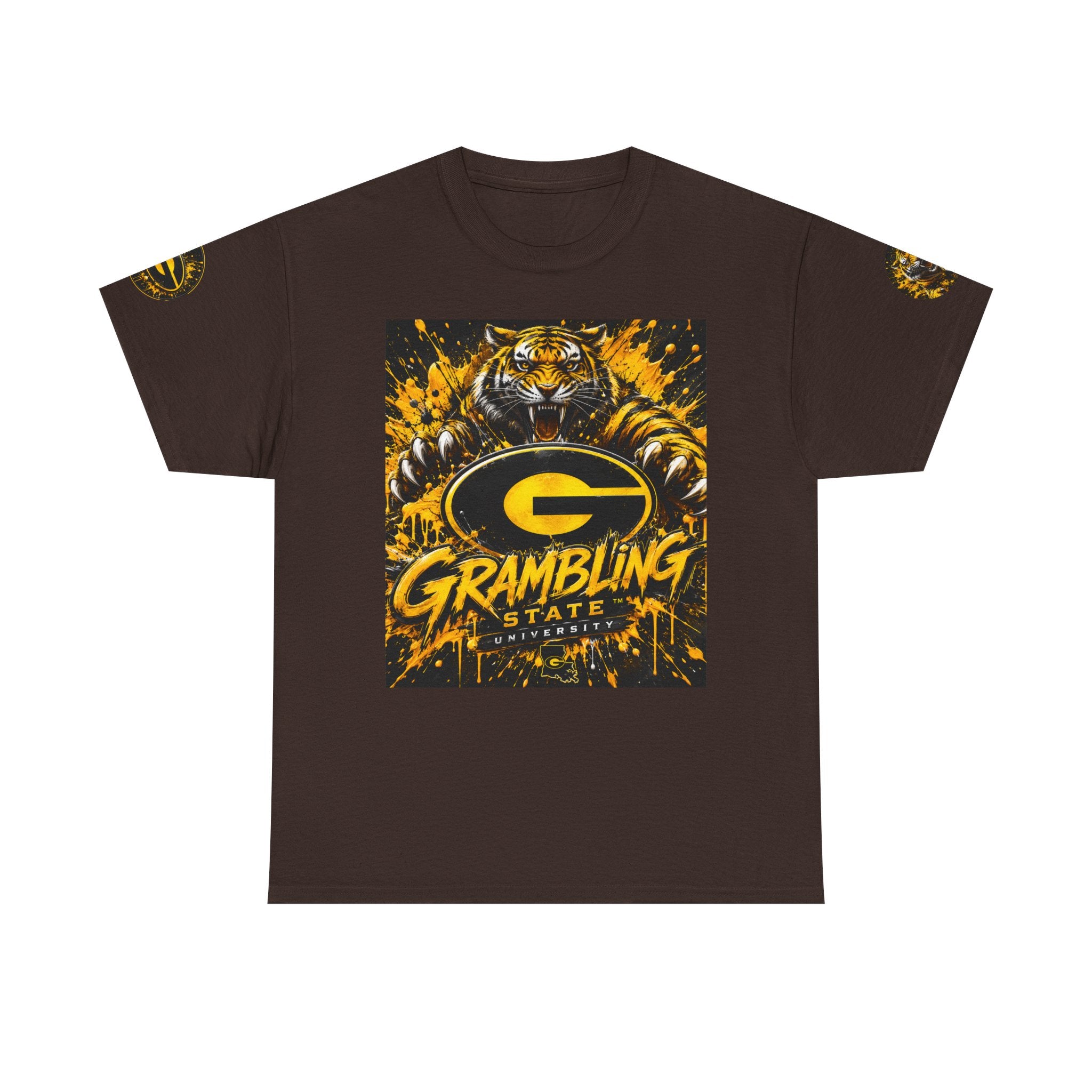 Grambling State Tigers T-Shirt — Roaring Tiger Logo College Tee