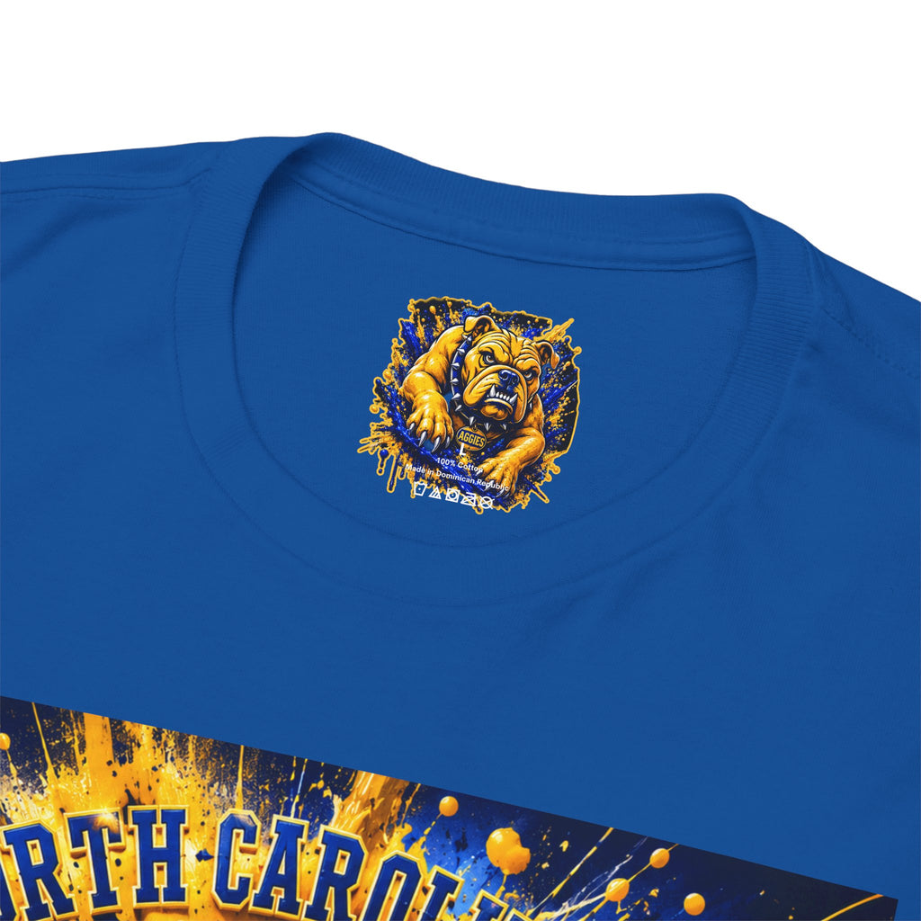North Carolina A&T Aggies Bulldog T-Shirt — A&T Logo College Tee