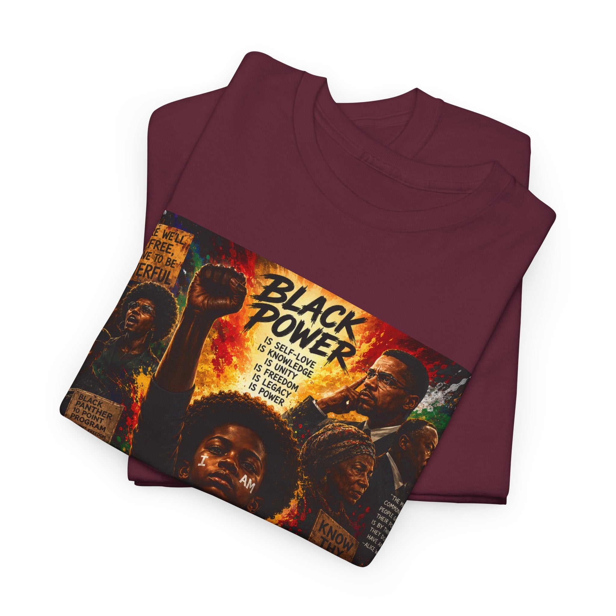 Black Power T‑Shirt — 'This Is Not A Boycott, This Is A Wealth Transfer' Protest Tee
