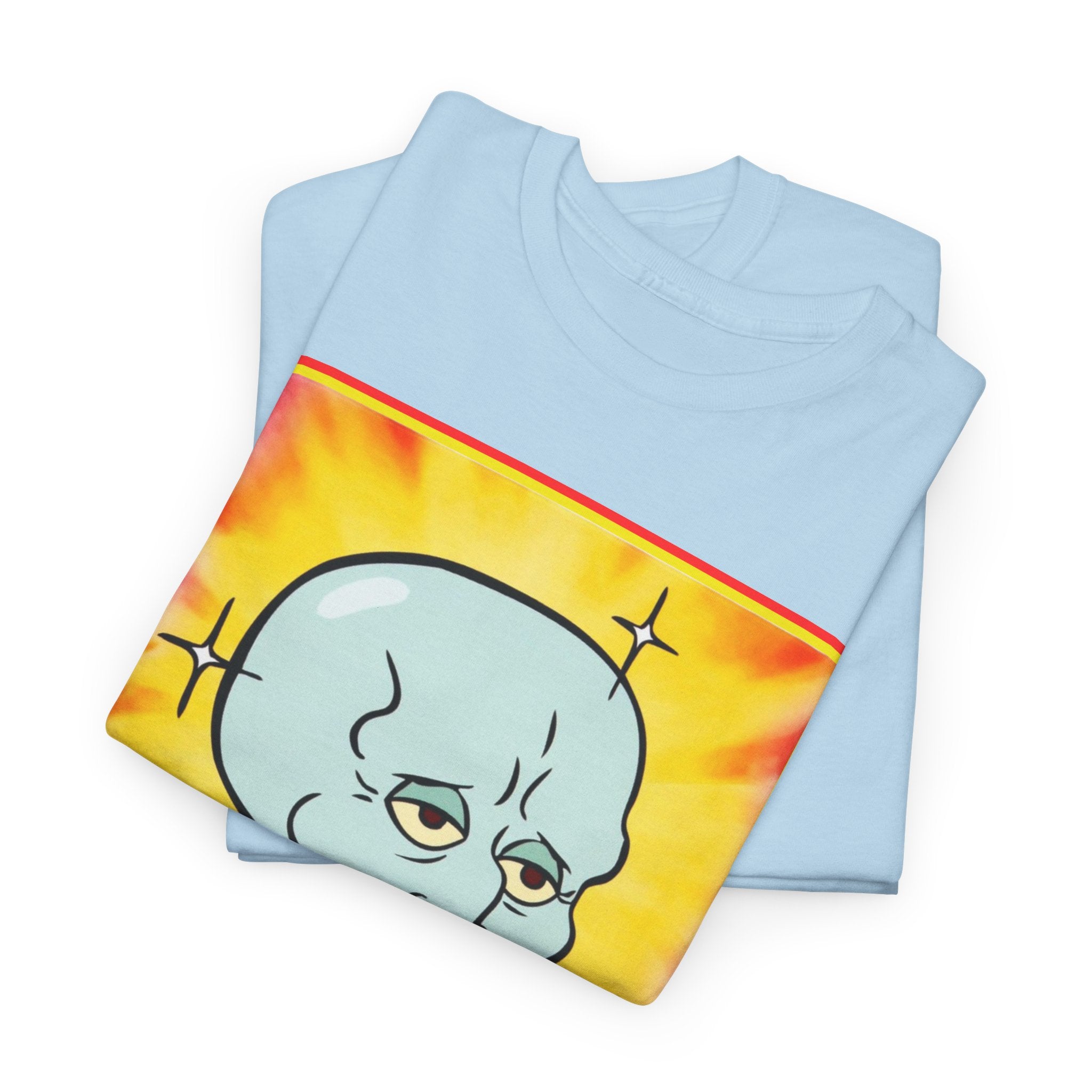 Handsome Squidward Portrait T‑Shirt — Retro Nickelodeon Graphic Tee