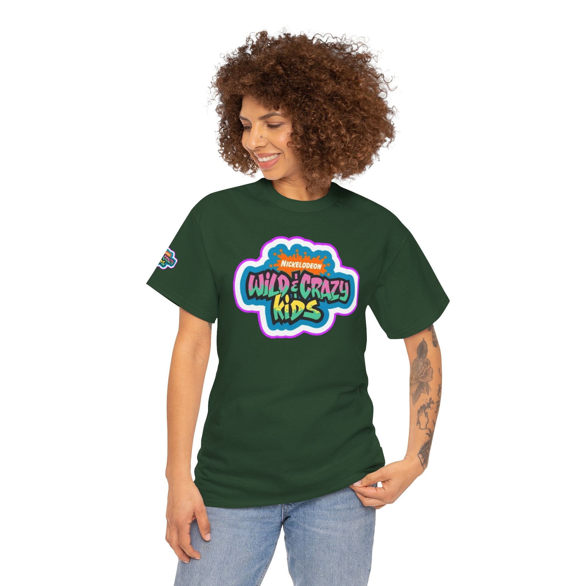 Wild & Crazy Kids Tee — Nickelodeon Slime Logo T-Shirt