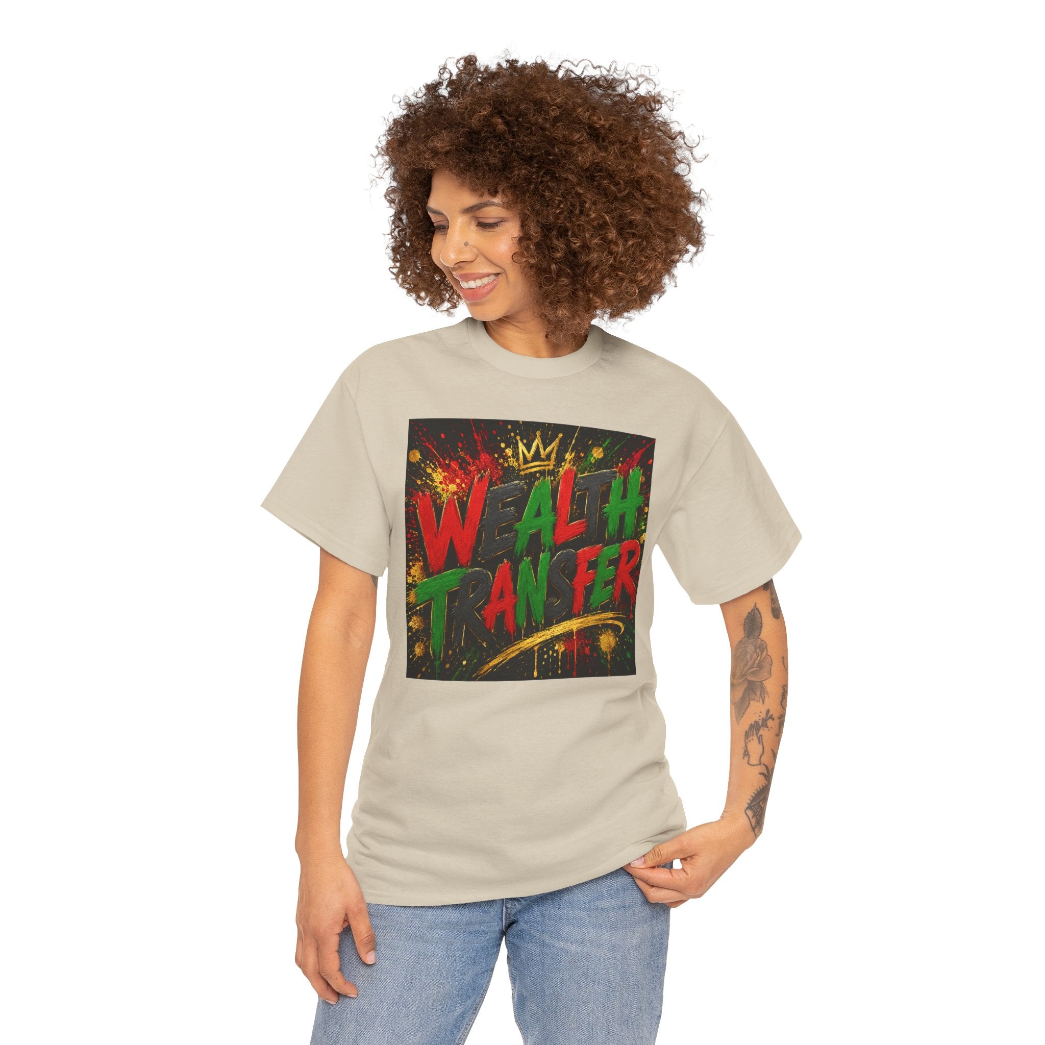 WALH TANKER Graphic Tee — Black Power Fist Back