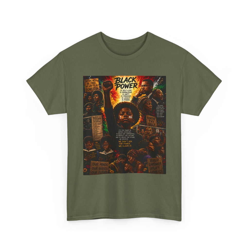 Black Power T‑Shirt — 'This Is Not A Boycott, This Is A Wealth Transfer' Protest Tee