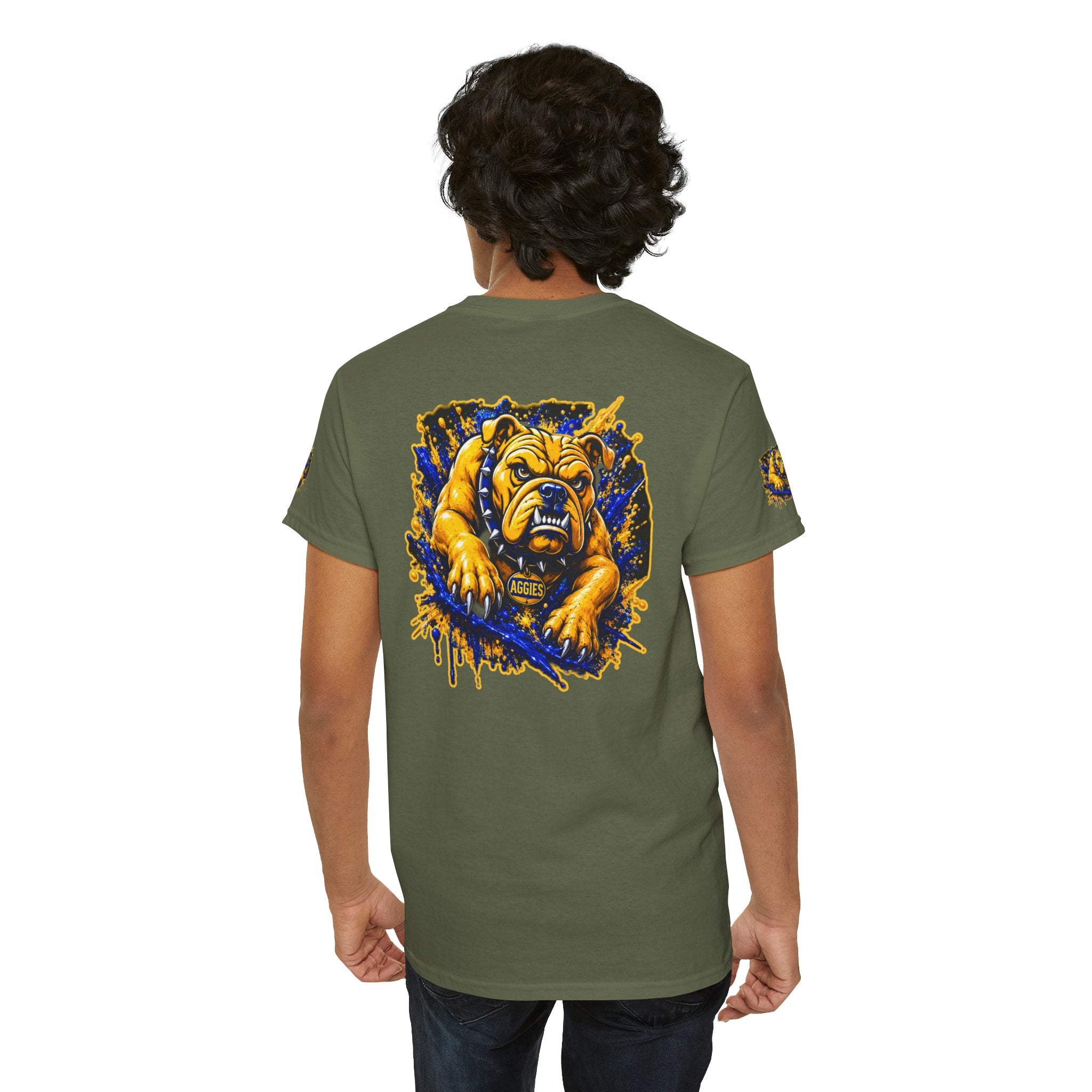 North Carolina A&T Aggies Bulldog T-Shirt — A&T Logo College Tee