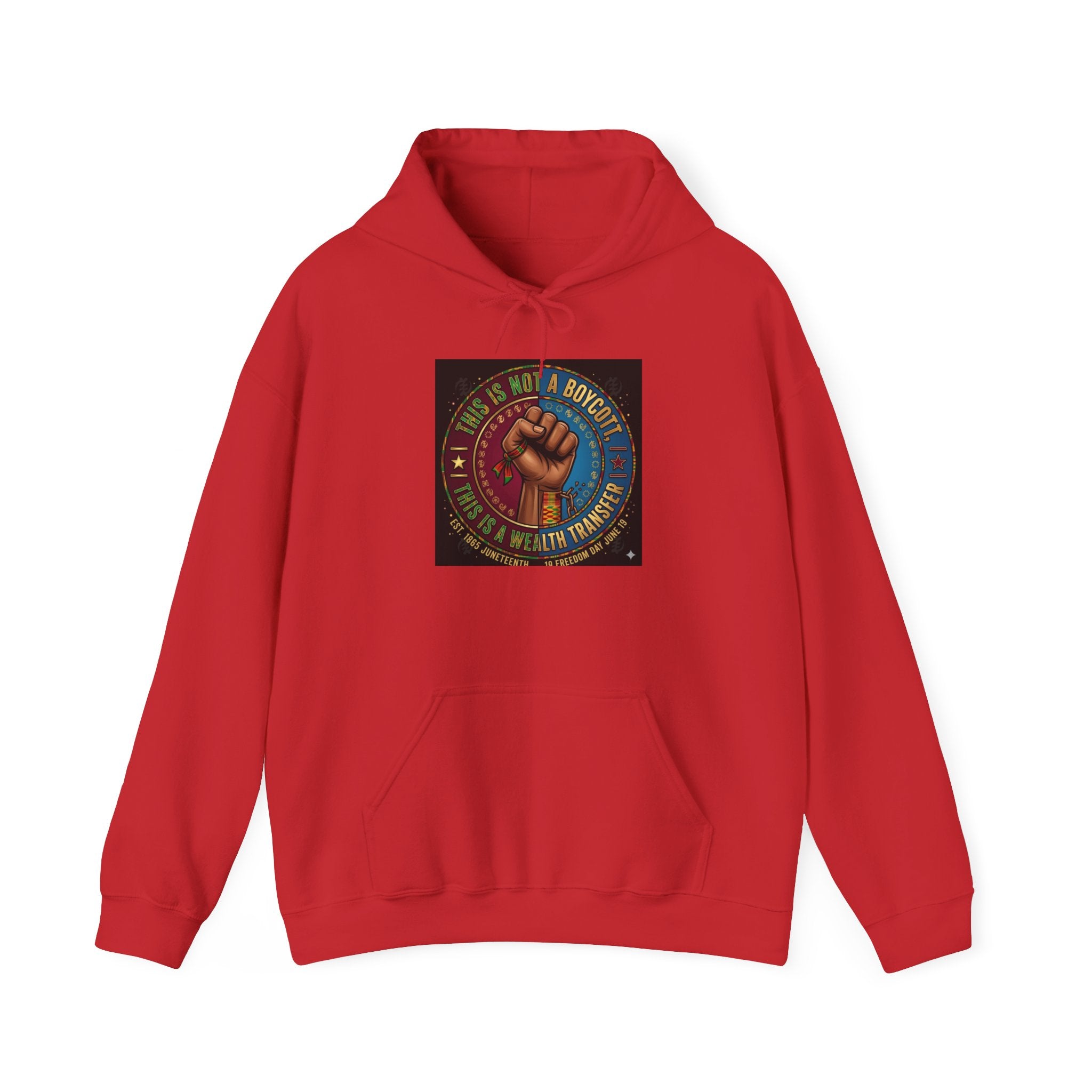 Empowered Unity Hoodie — "We Are a Movement" Fist Graphic Sweatshirt