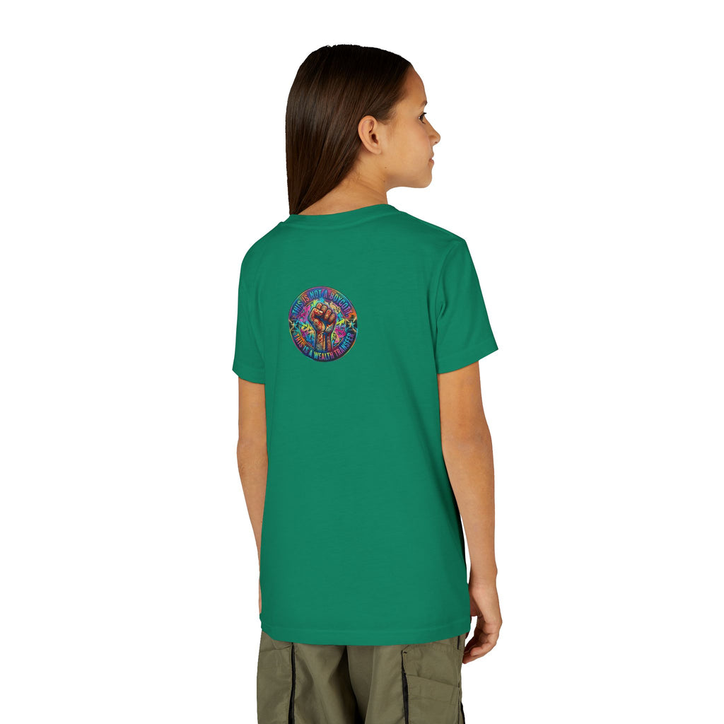 Kids Gaming Tee — Neon Rainbow Portal Gamer Shirt
