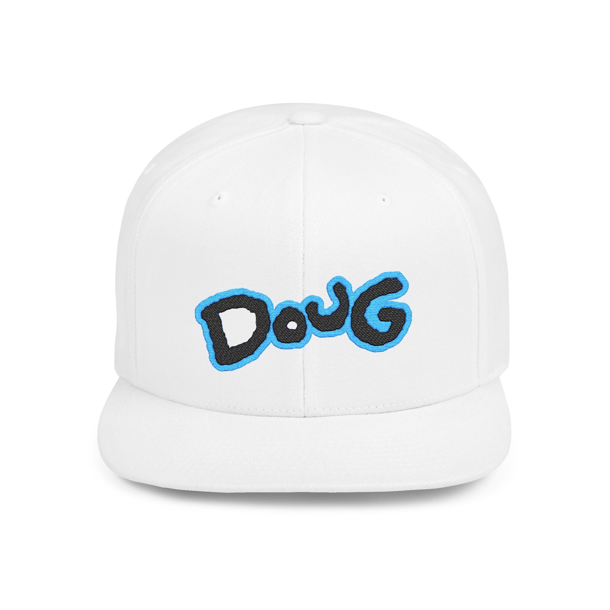 Doug Graffiti Snapback Hat – Flat Bill Streetwear Cap