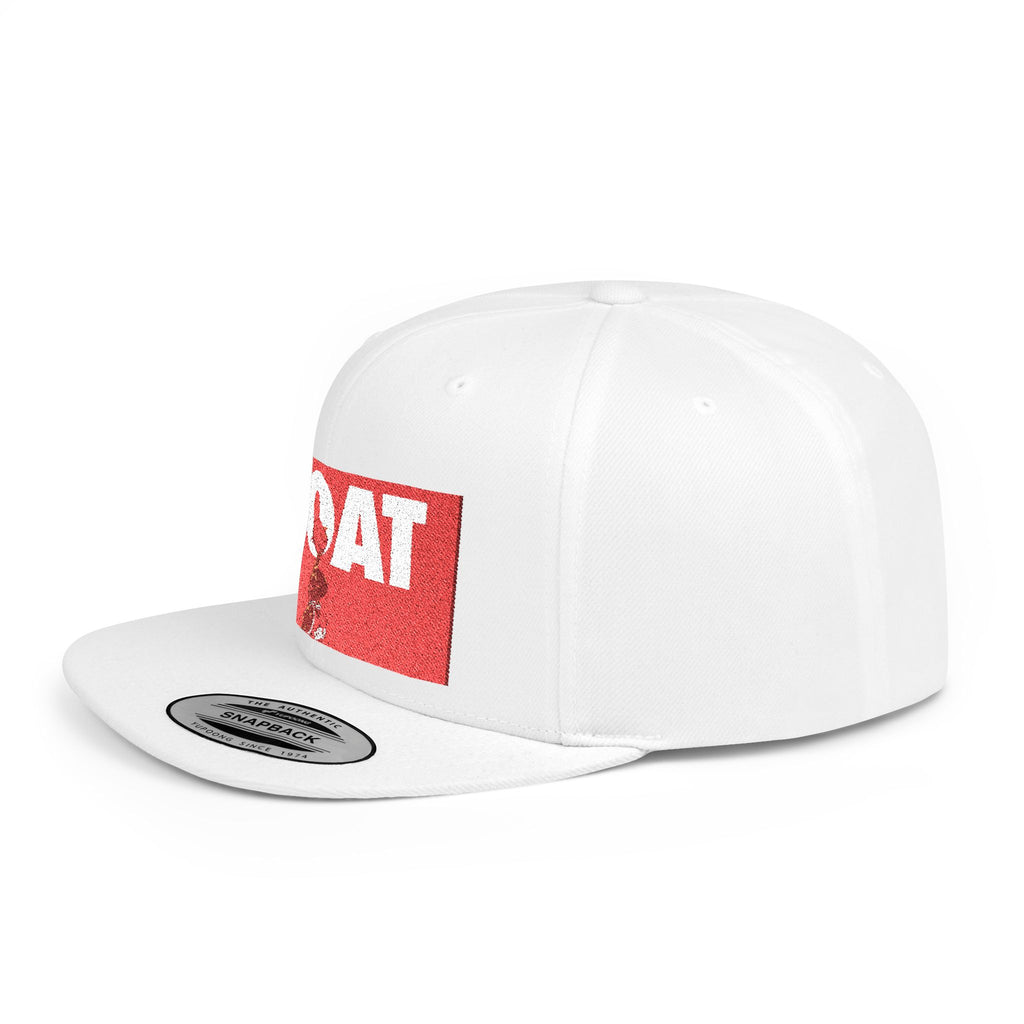Copy of Flat Bill Snapback Hat — Retro Dance Crew Graphic Cap