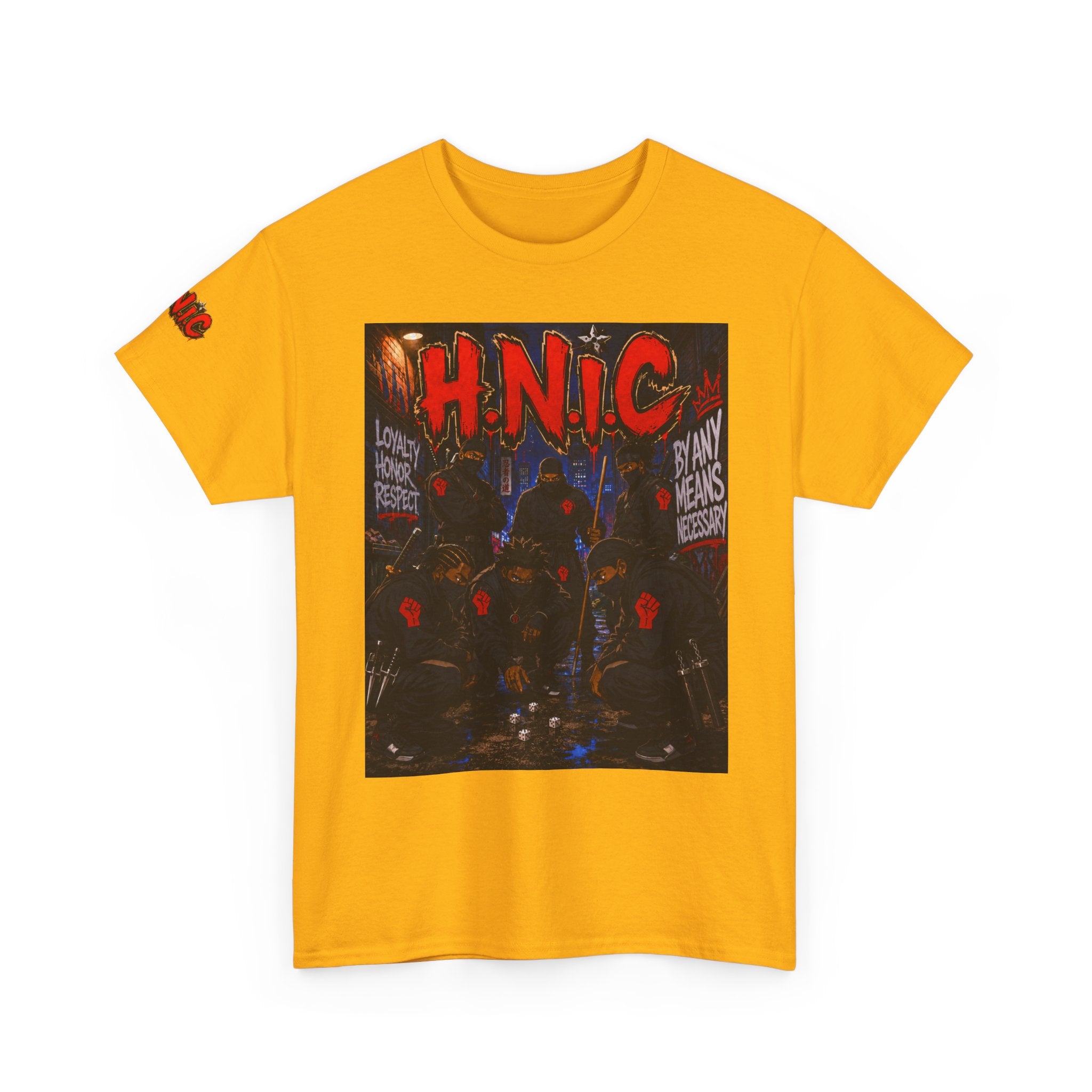 H.N.I.C. Graphic Tee — 'This Is Not A Riot' Raised Fist Streetwear T‑Shirt